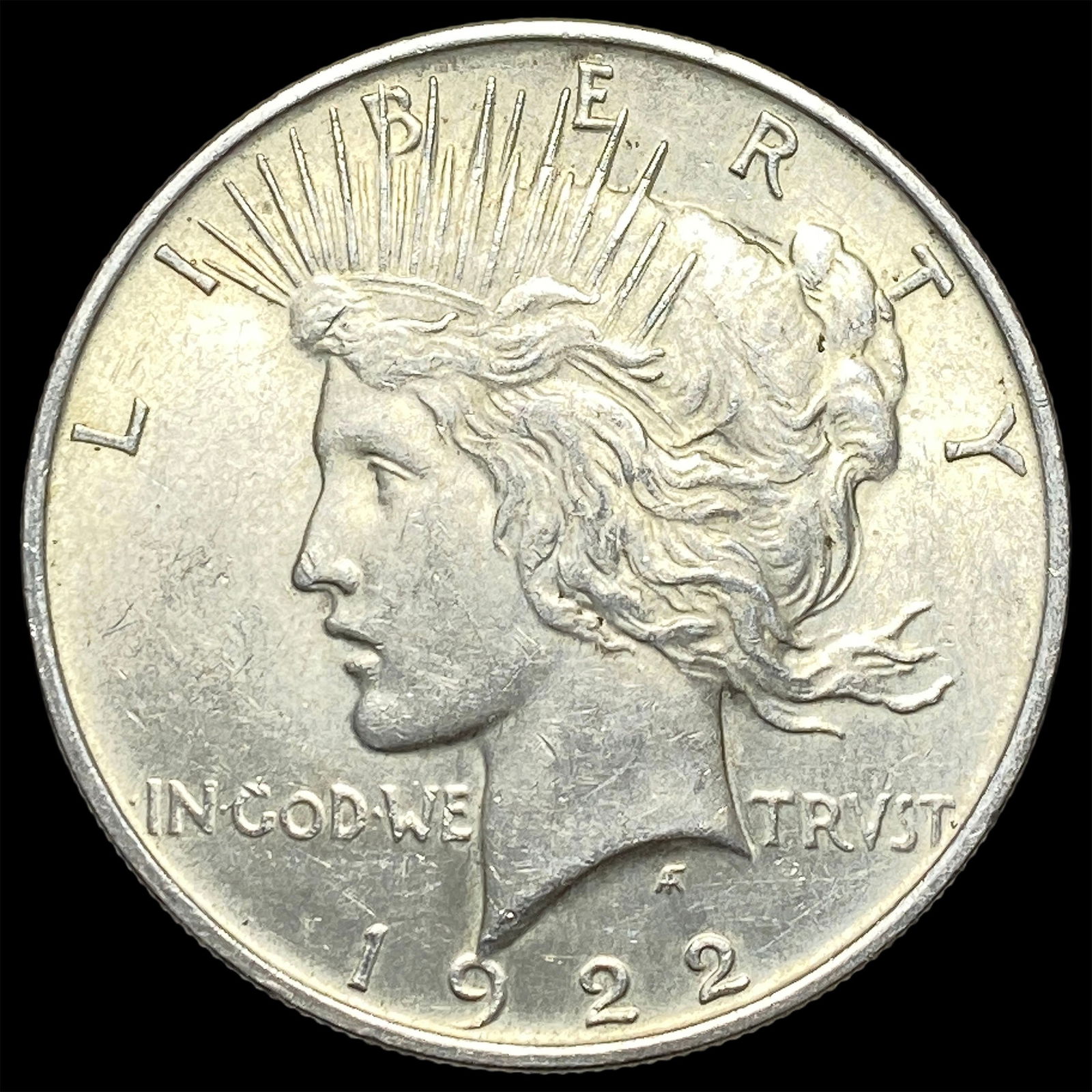 1922 Silver Peace Dollar UNCIRCULATED: 1922 Silver Peace Dollar UNCIRCULATED