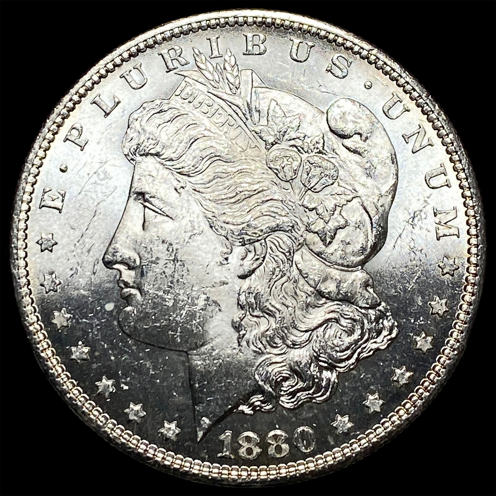 1880-S Silver Morgan Dollar UNCIRCULATED: 1880-S Silver Morgan Dollar UNCIRCULATED