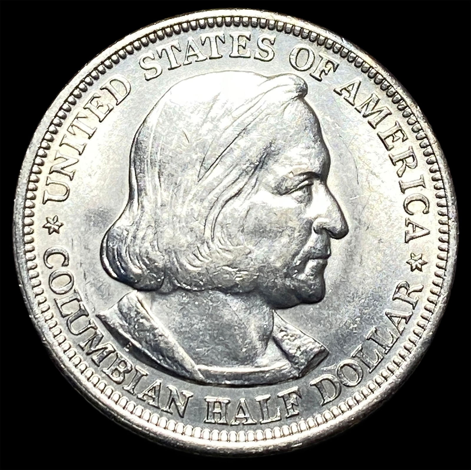 1893 Silver Columbian Half Dollar UNCIRCULATED: 1893 Silver Columbian Half Dollar UNCIRCULATED