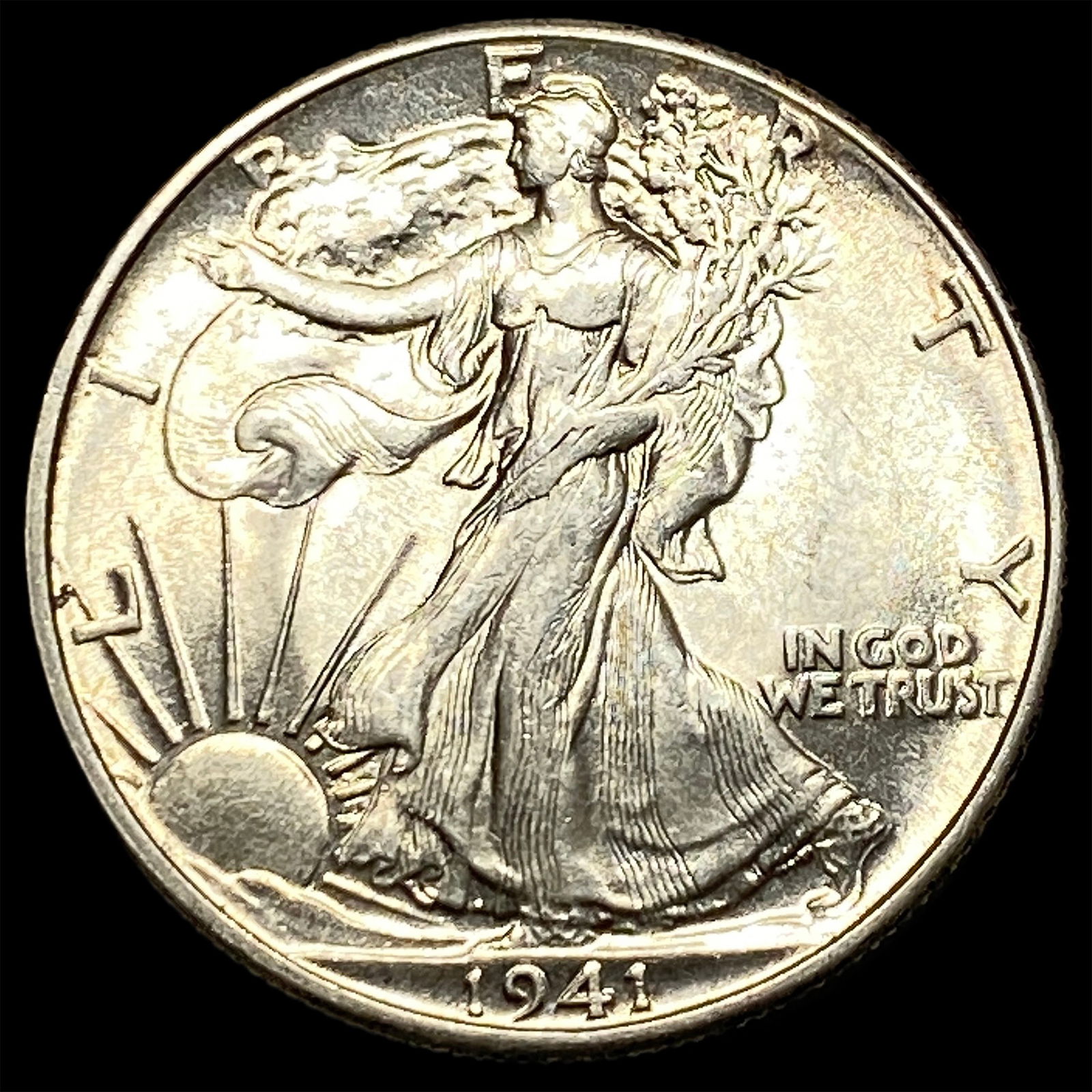1941 Silver Half Dollar (Walking Liberty) UNCIRCULATED (1 of 2)