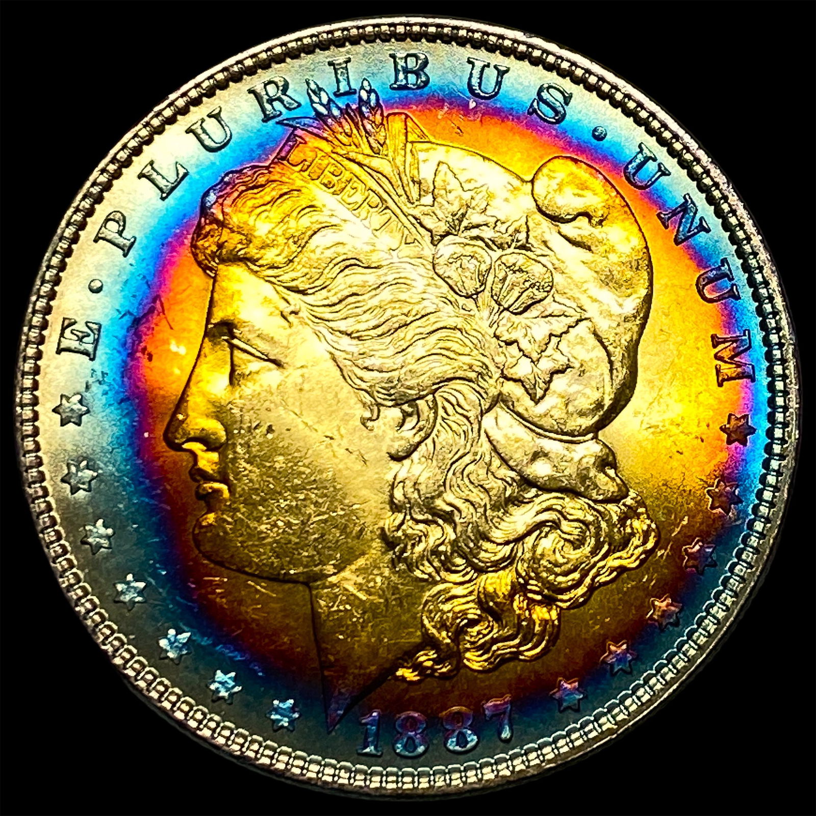 1887 Morgan Silver Dollar GEM BU (1 of 2)