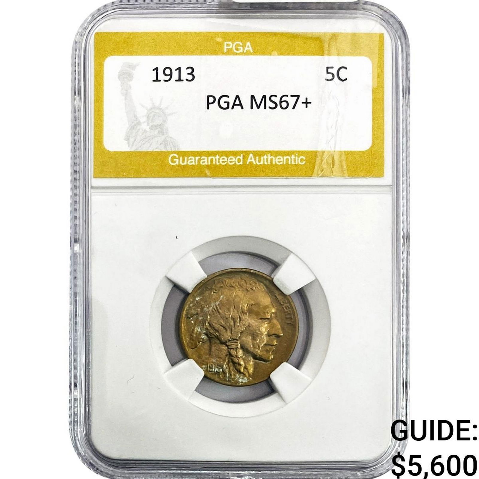 1913 Buffalo Nickel PGA MS67+ (1 of 2)