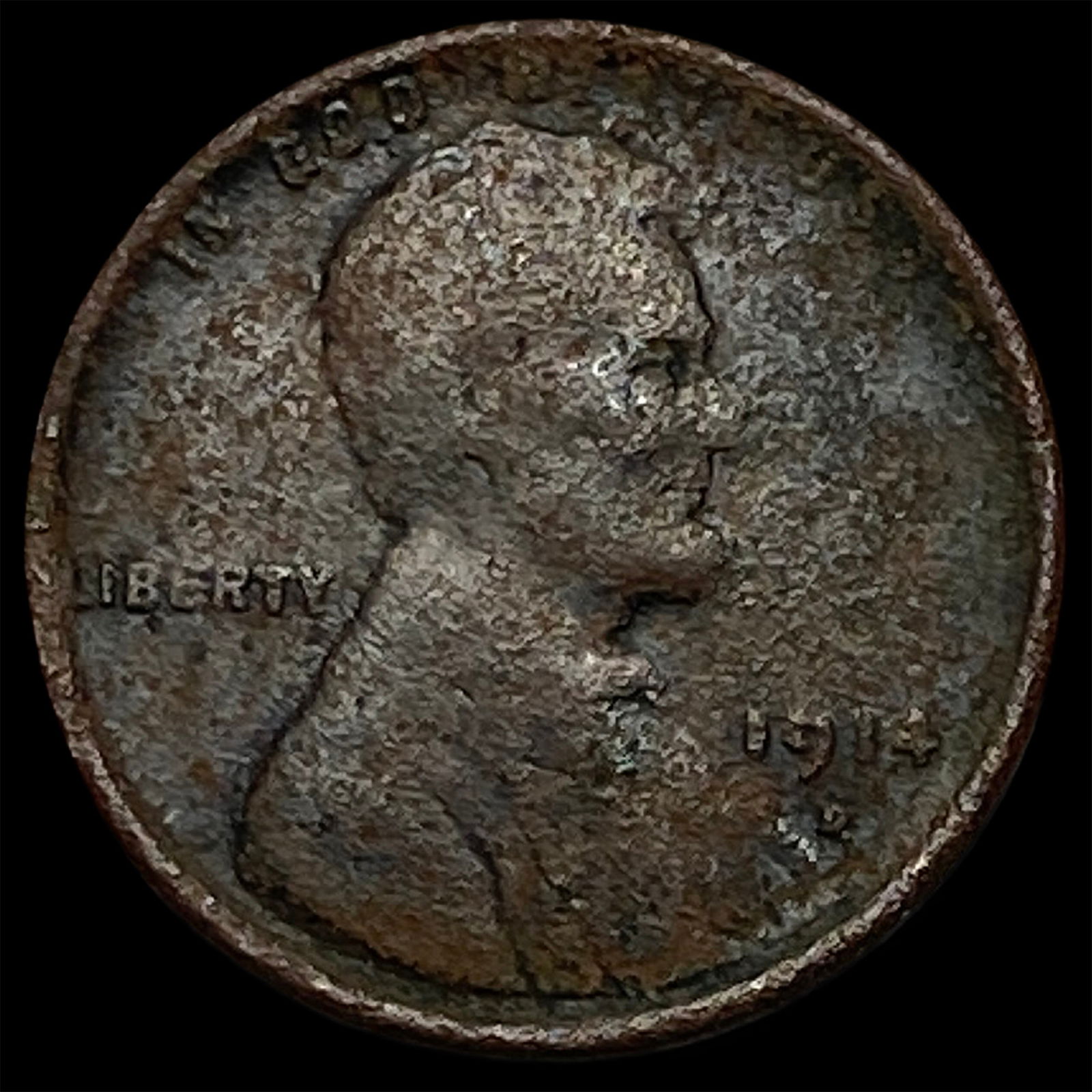 1914-S Lincoln Wheat Cent NICELY CIRCULATED (1 of 2)