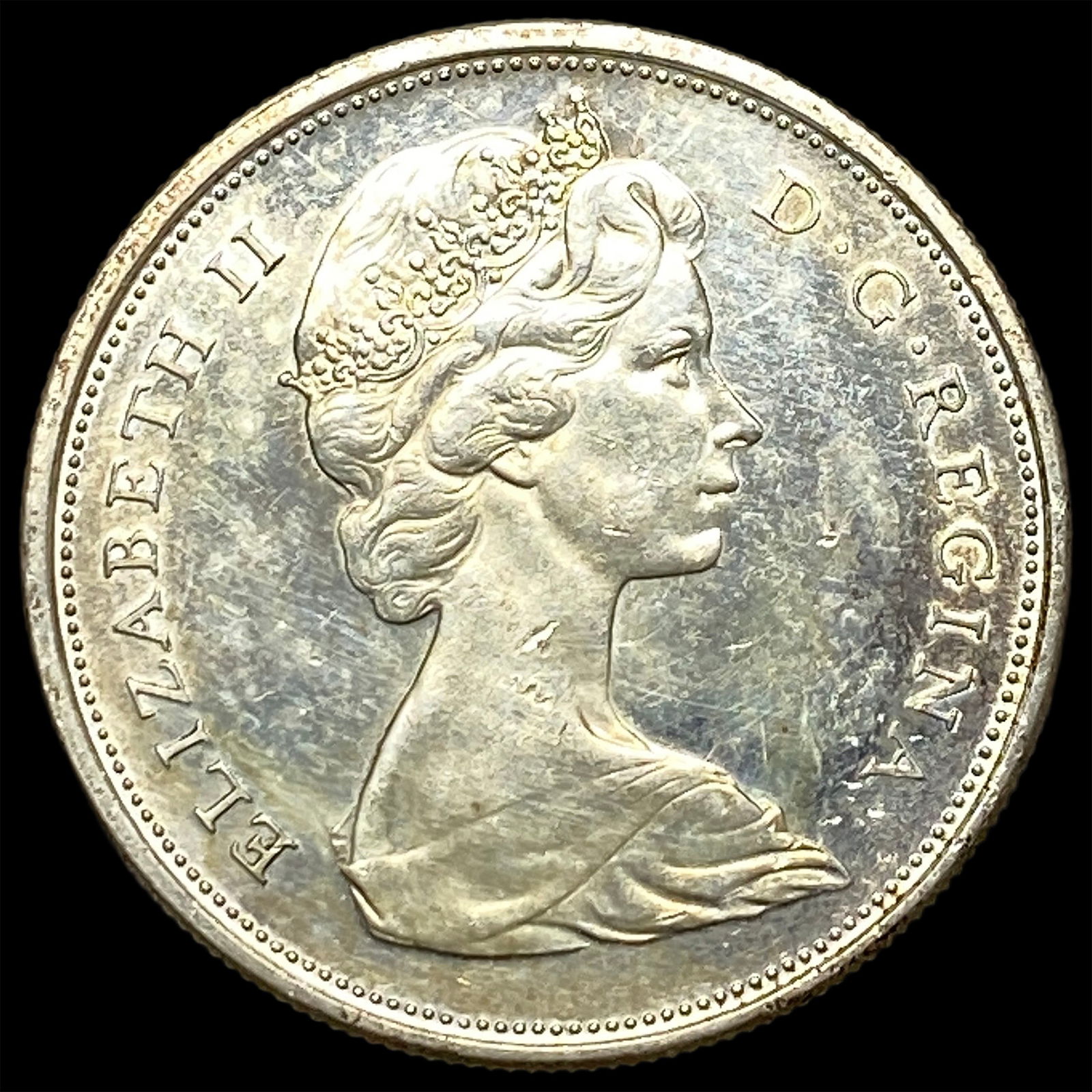 1966 Canada Silver 50 Cents UNCIRCULATED (1 of 2)