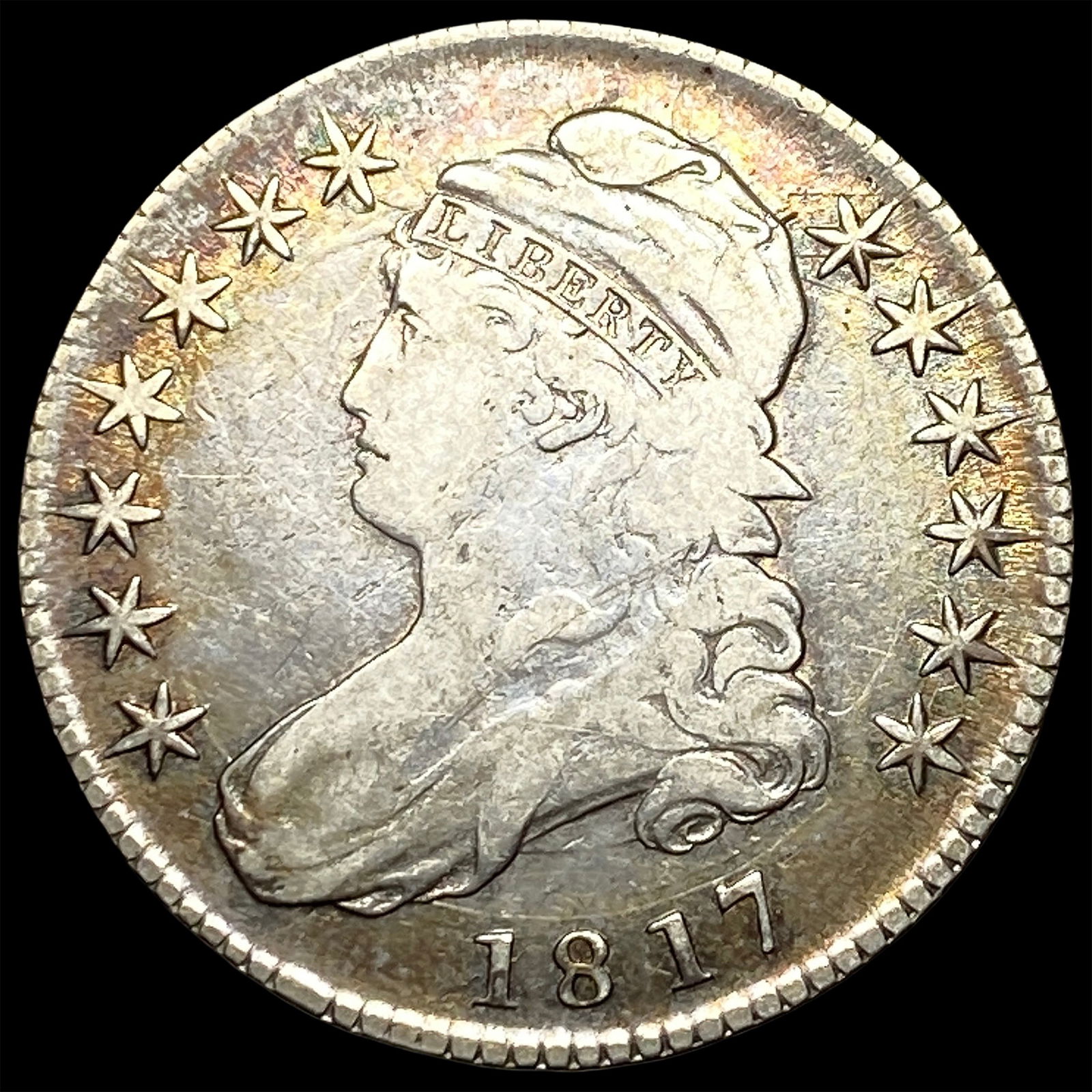 1817 Capped Bust Half Dollar HIGH GRADE (1 of 2)