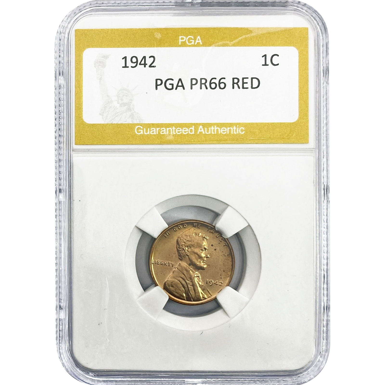 1942 Wheat Cent PGA PR66 RED (1 of 2)
