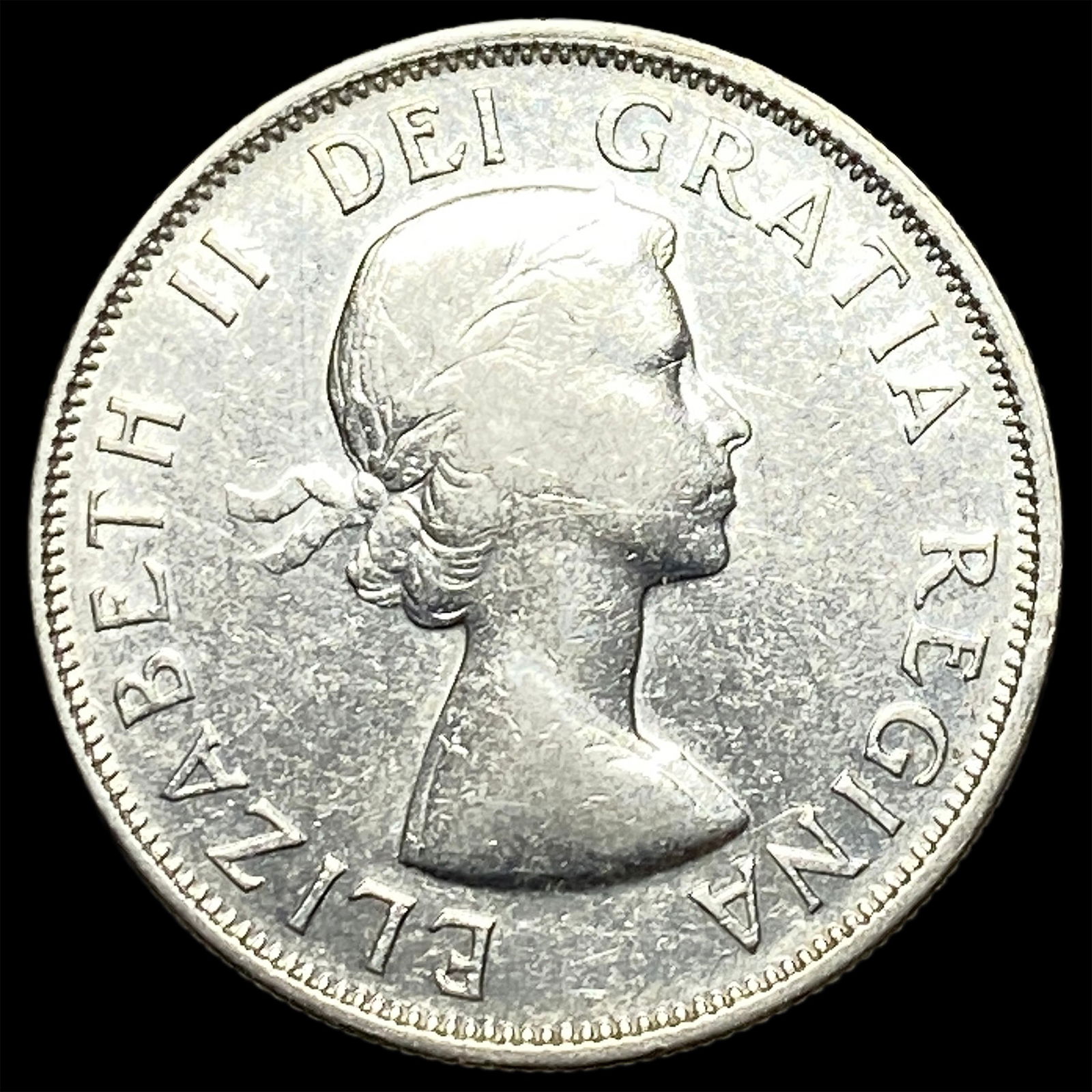 1955 Canada Silver 50 Cents UNCIRCULATED (1 of 2)