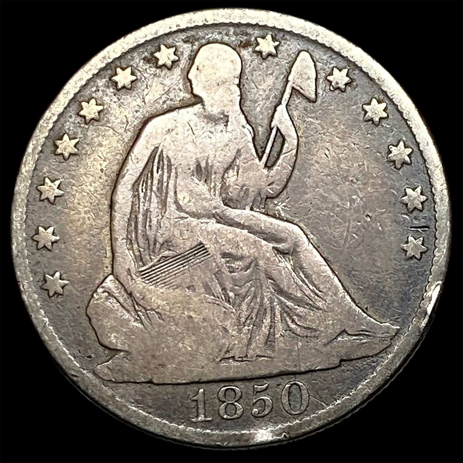 1850-O Silver Half Dollar HIGH GRADE (1 of 2)