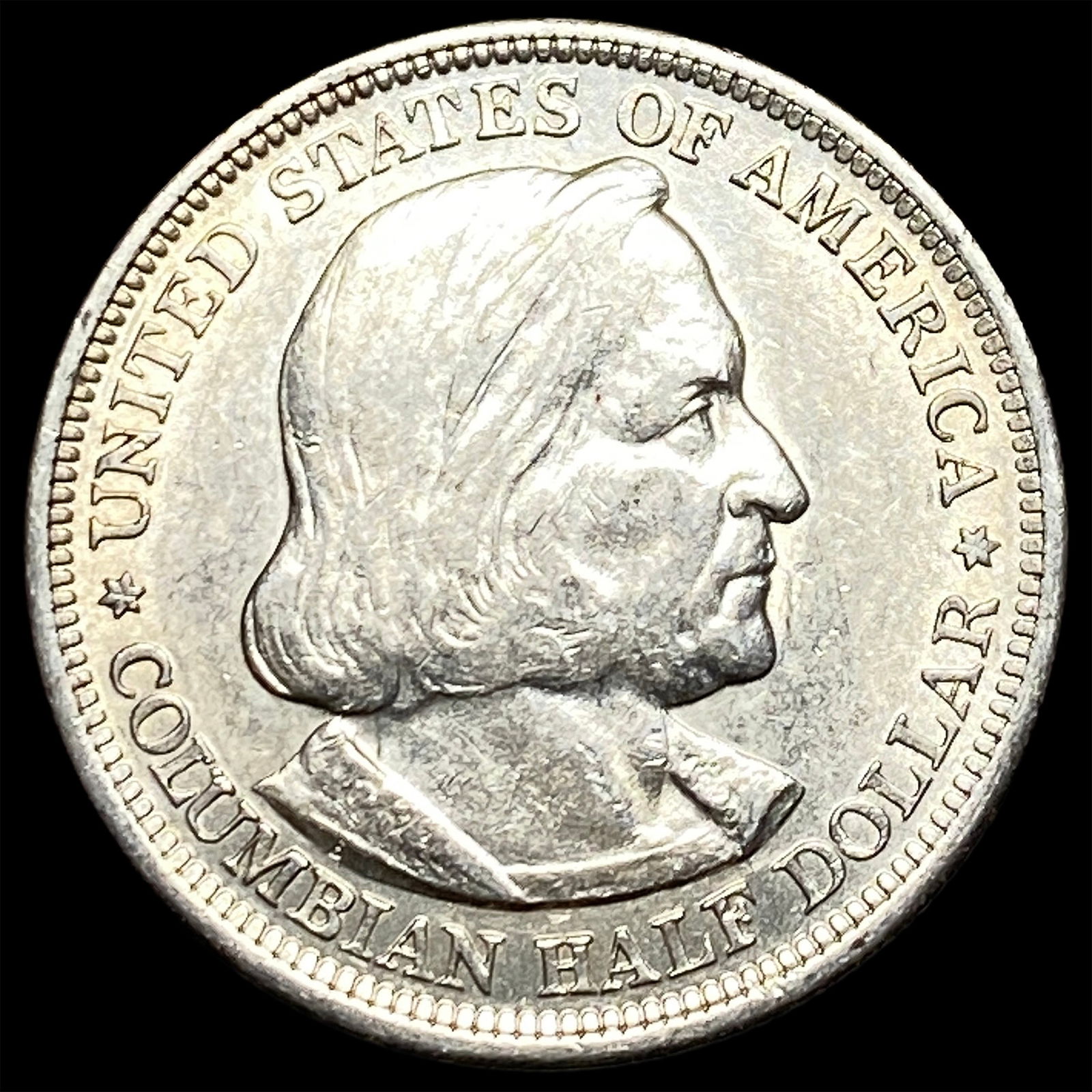 1893 Silver Columbian Half Dollar HIGH GRADE (1 of 2)