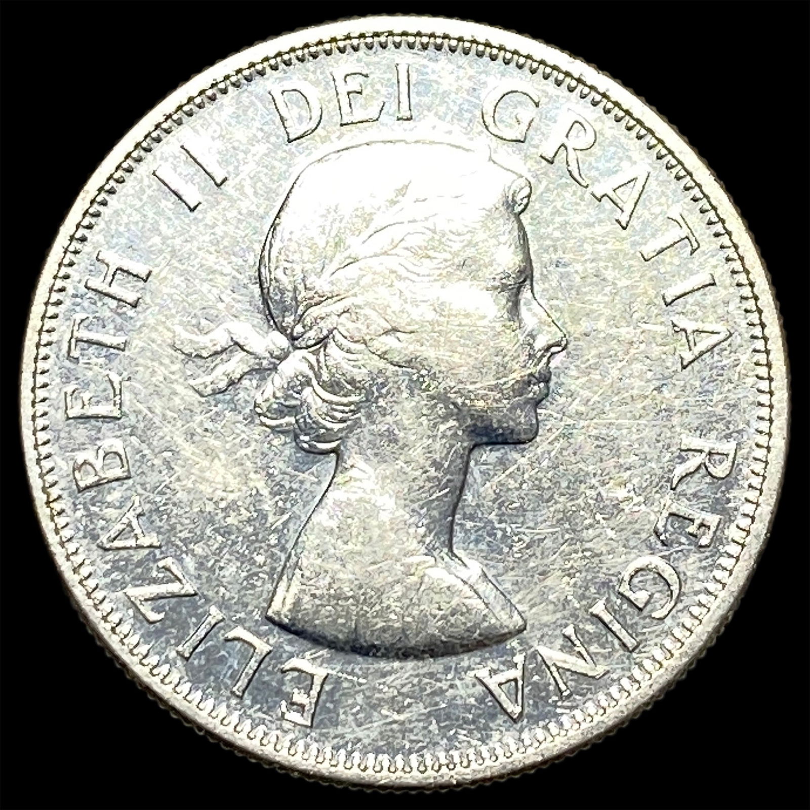 1957 Canada Silver 50 Cents UNCIRCULATED (1 of 2)