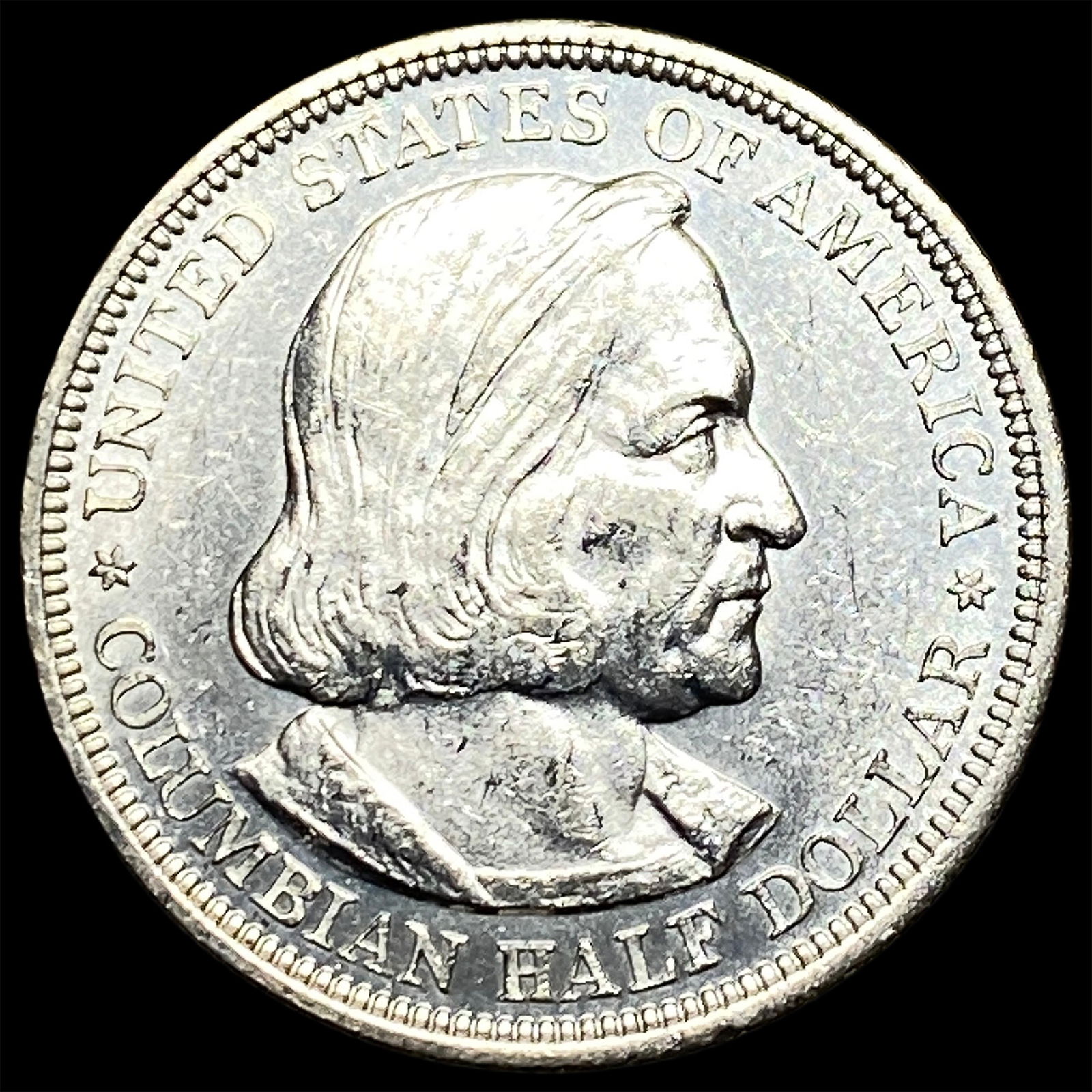 1892 Silver Columbian Half Dollar HIGH GRADE (1 of 2)