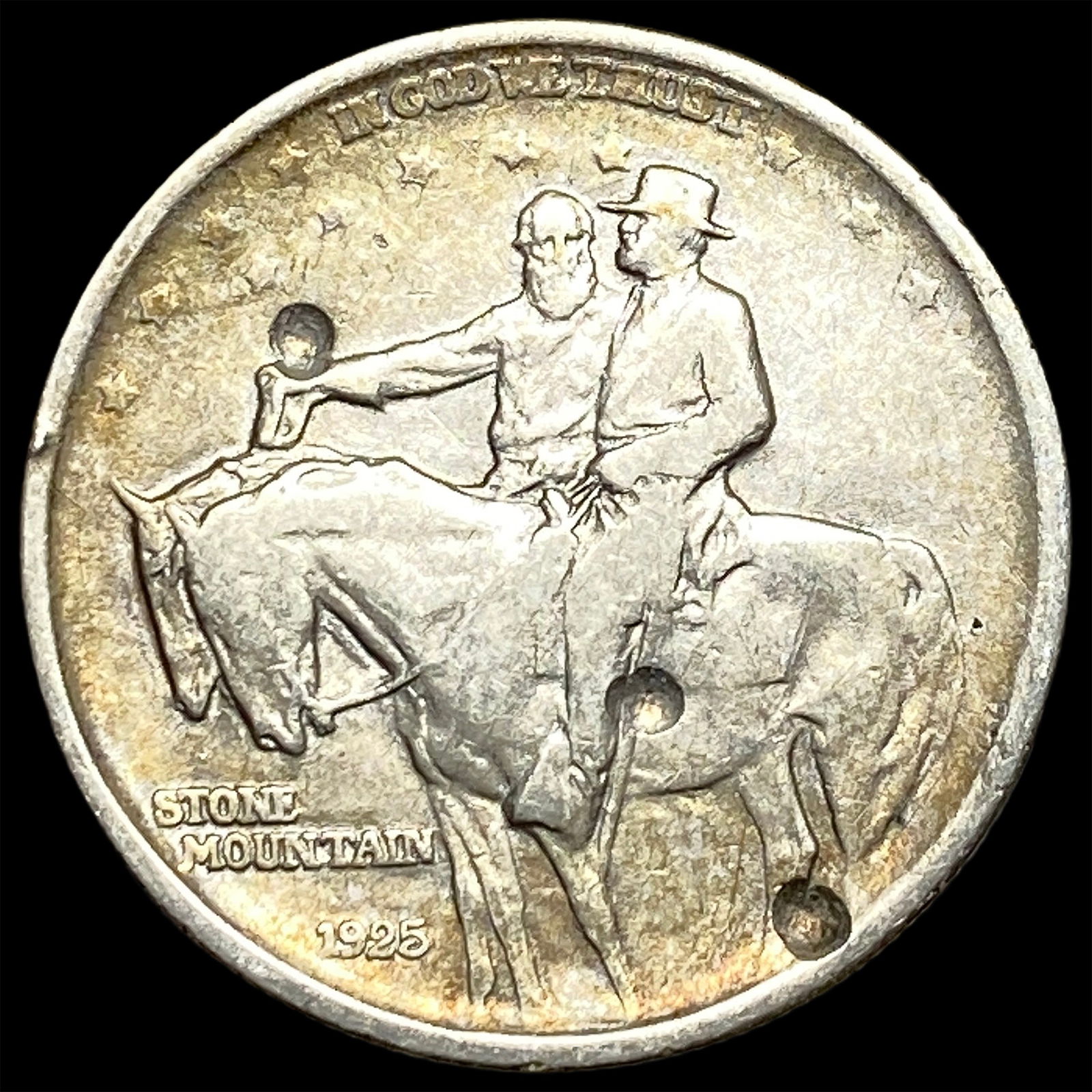 1925 Silver Stone Mountain Half Dollar HIGH GRADE: 1925 Silver Stone Mountain Half Dollar HIGH GRADE