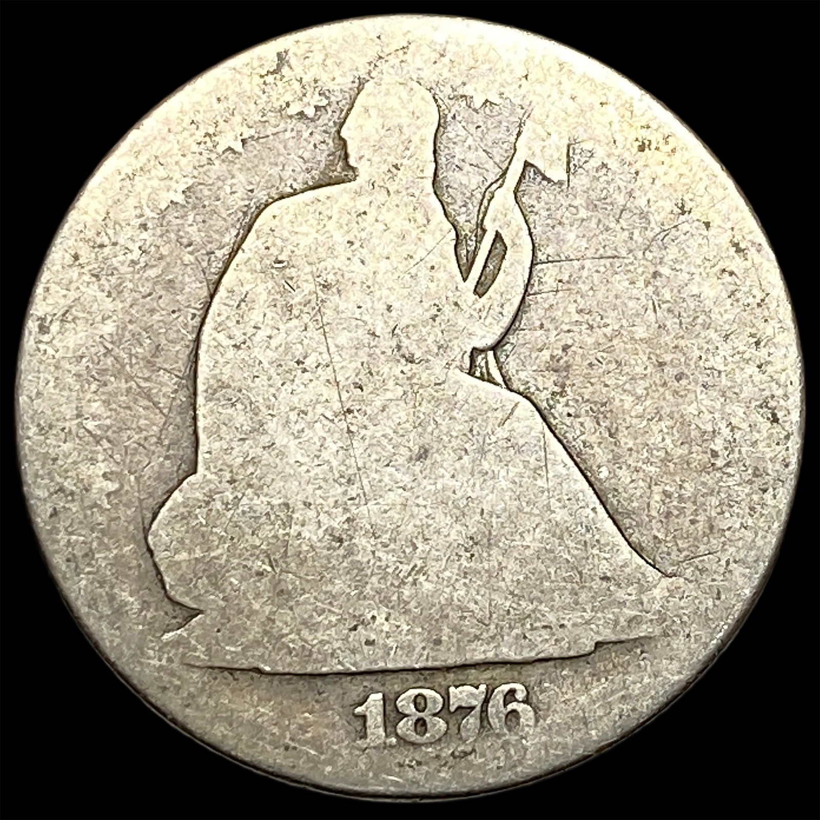 1876 Seated Liberty Half Dollar HIGH GRADE (1 of 2)