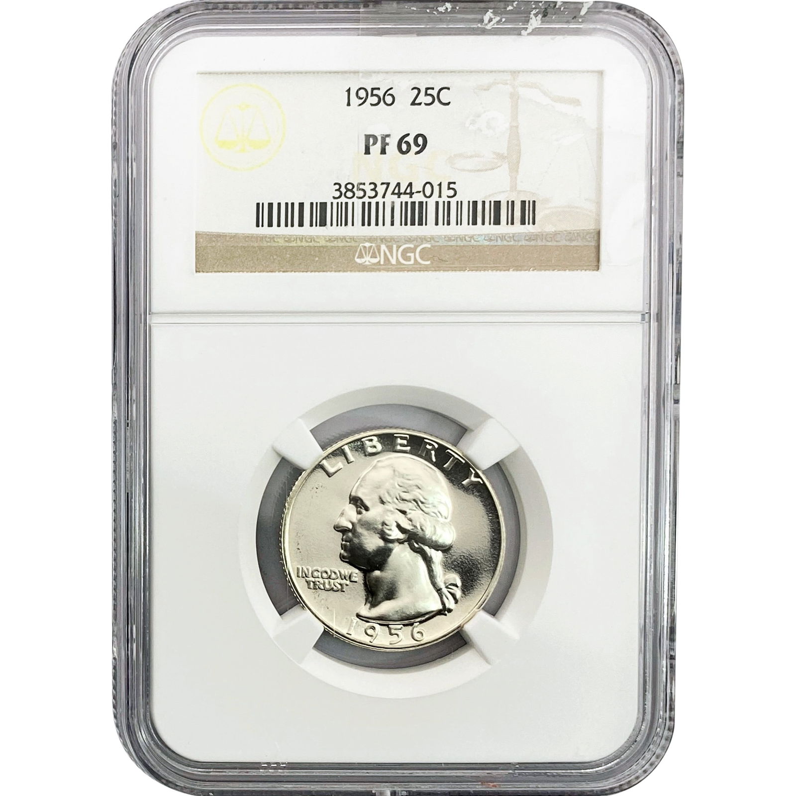 1956 Washington Silver Quarter NGC PF69 (1 of 2)