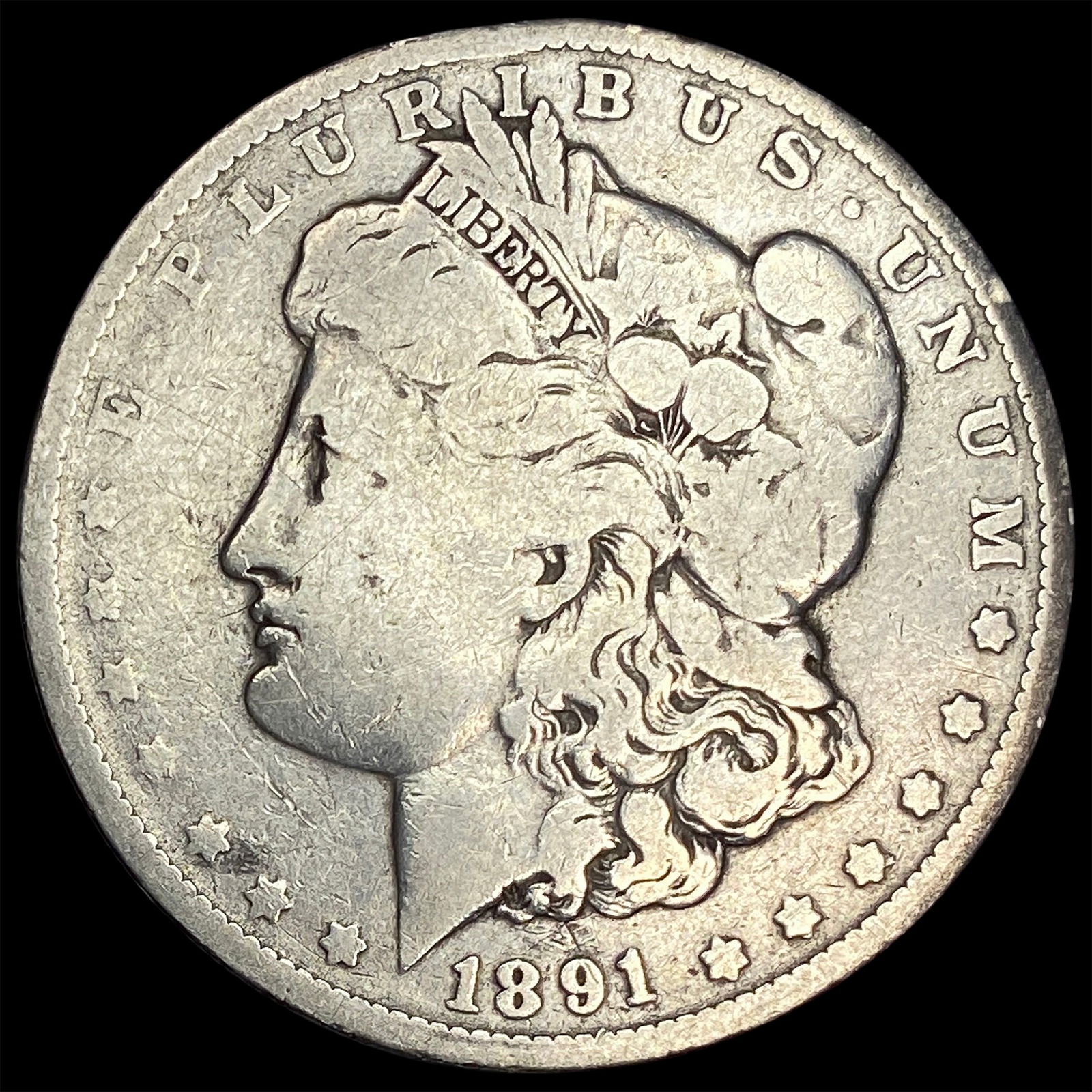 1891 Morgan Silver Dollar HIGH GRADE (1 of 2)