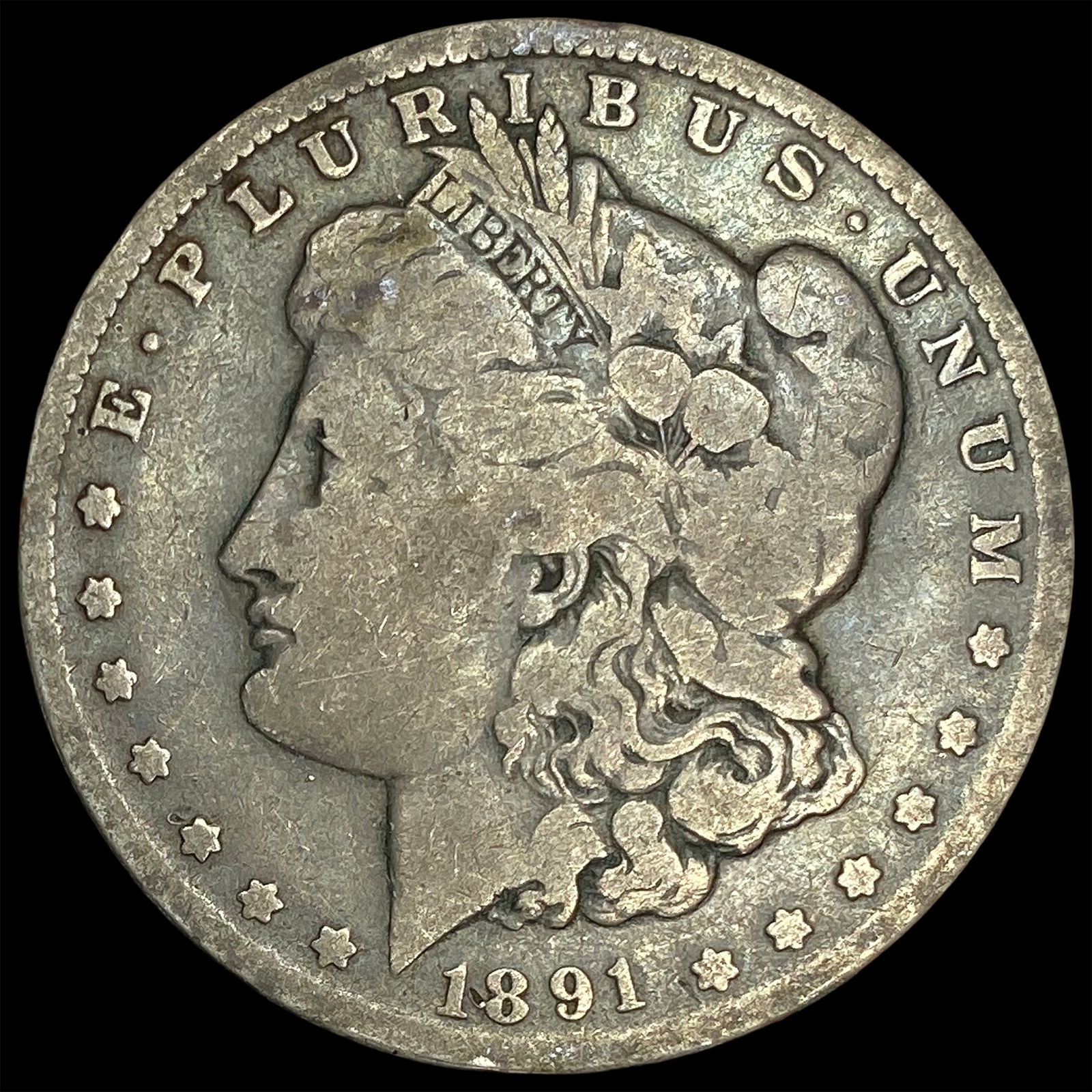1891-O Silver Morgan Dollar HIGH GRADE (1 of 2)