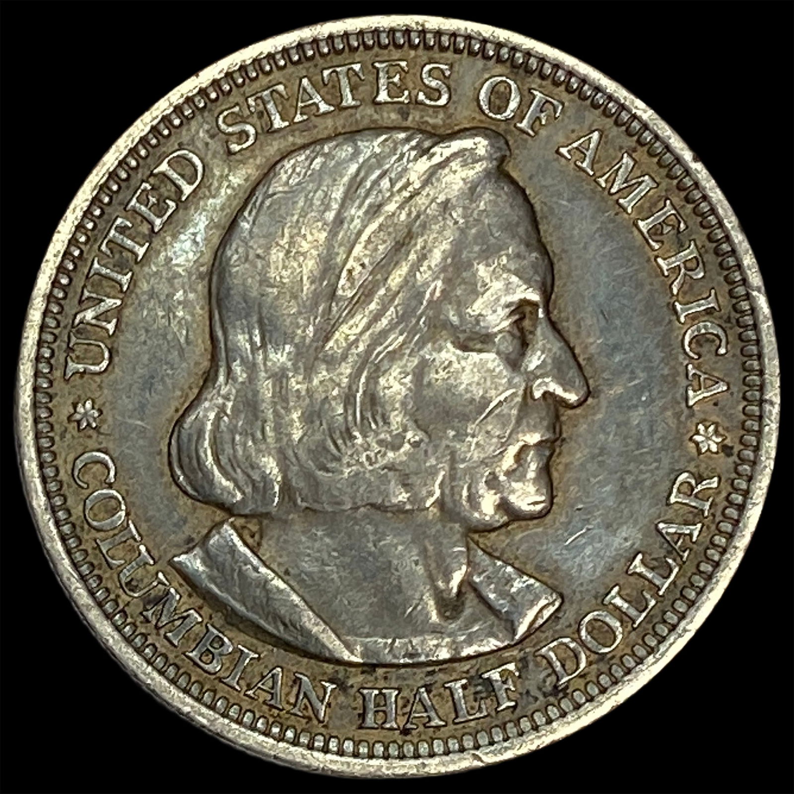 1893 Silver Columbian Half Dollar NICELY CIRCULATED (1 of 2)