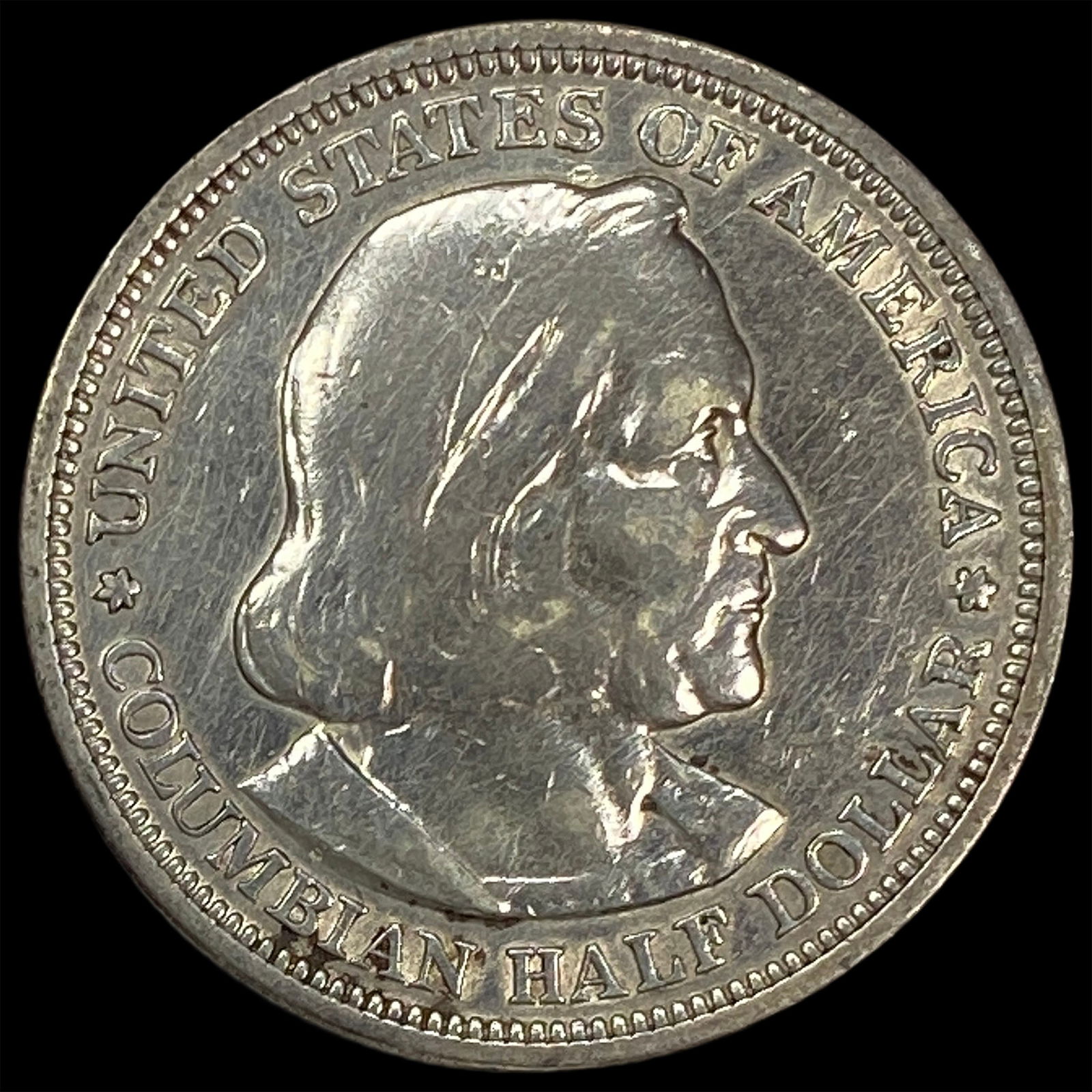 1893 Columbian Exposition Half Dollar NICELY CIRCULATED (1 of 2)