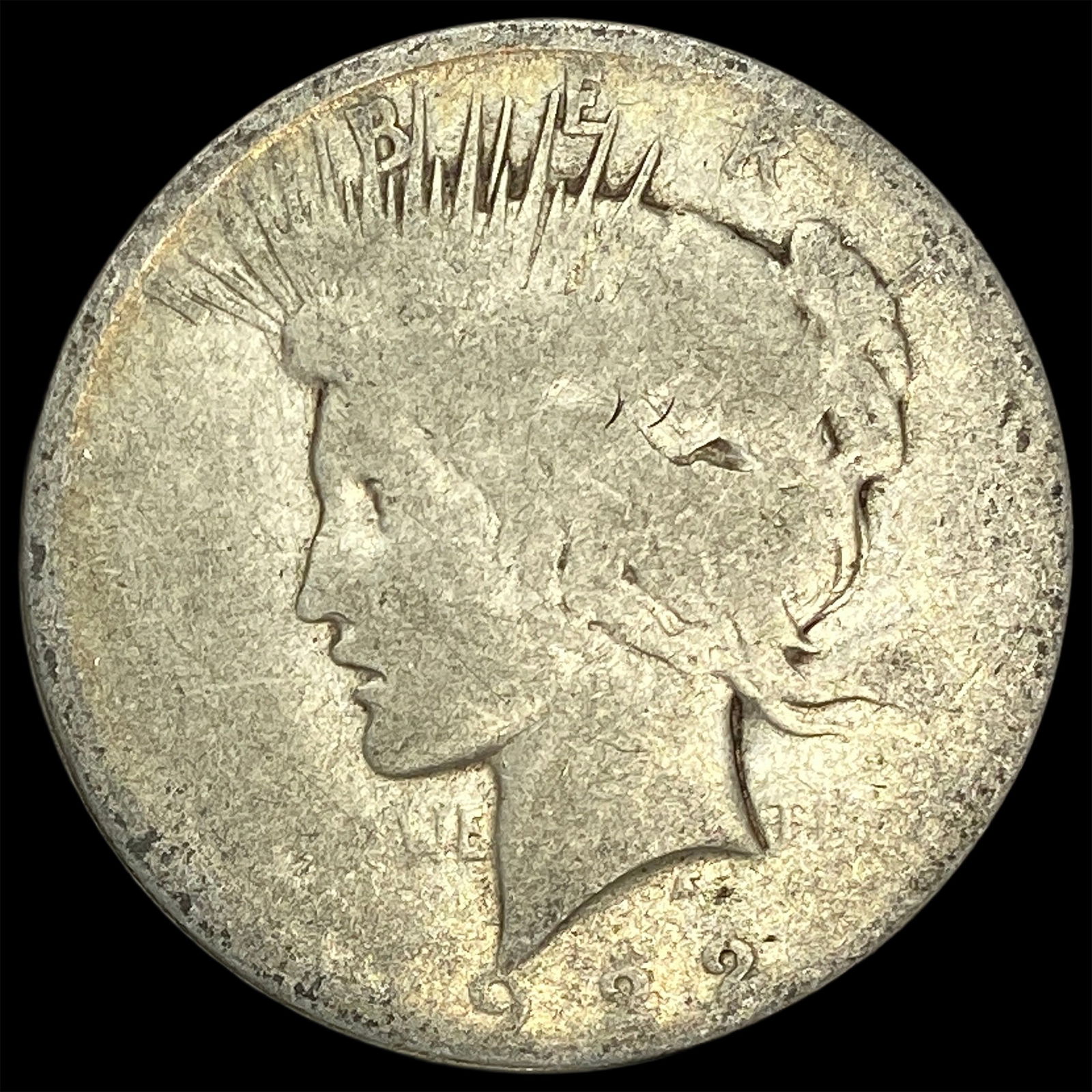 1922-D Silver Peace Dollar HIGH GRADE (1 of 2)