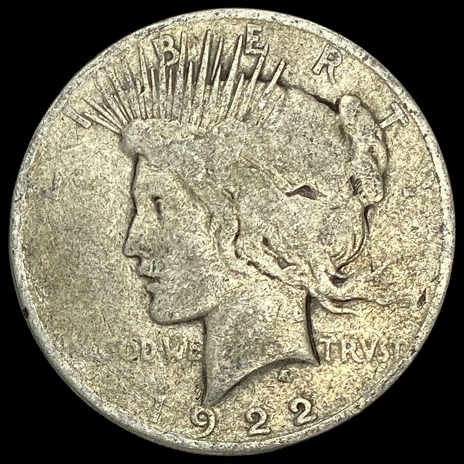 1922 Silver Peace Dollar HIGH GRADE (1 of 2)