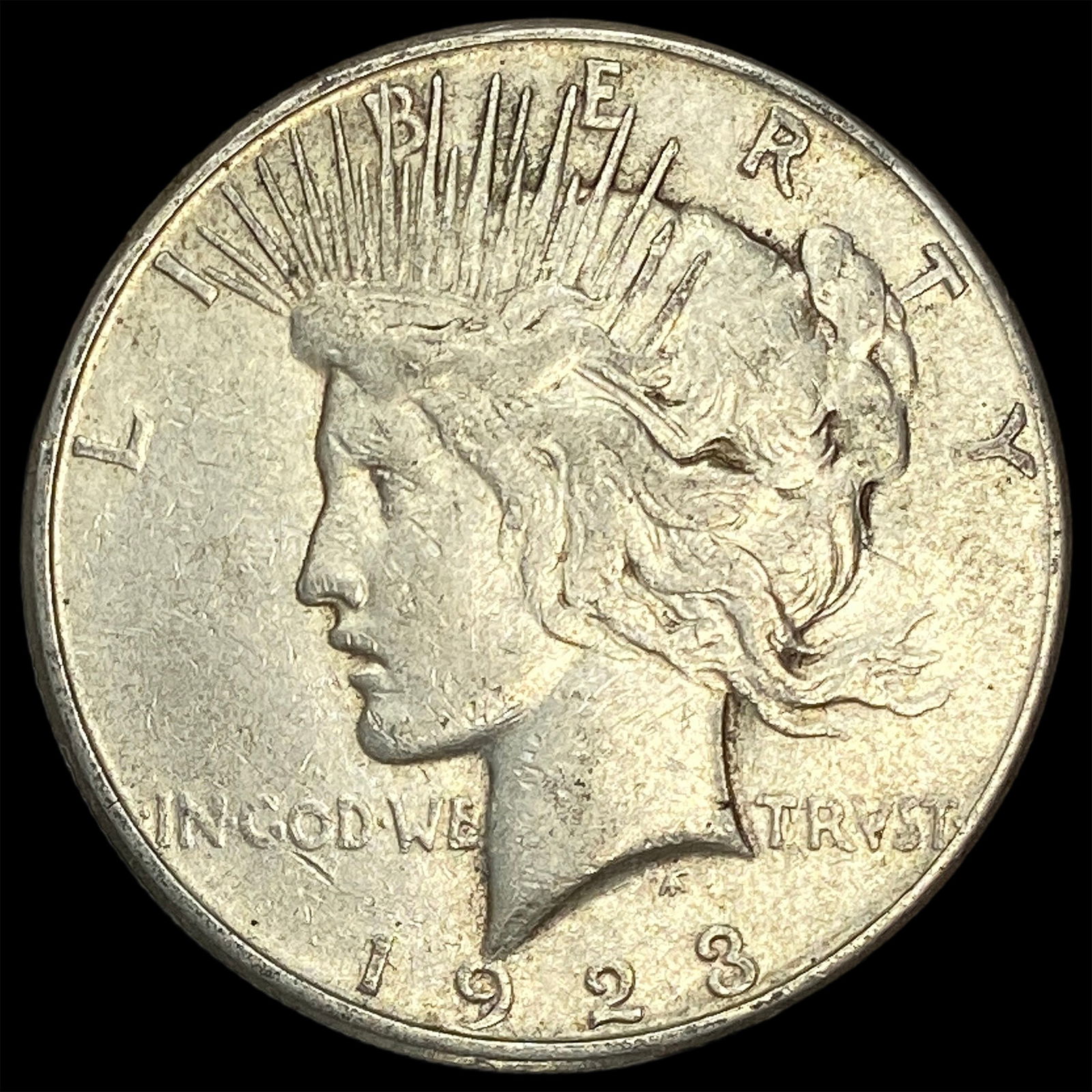 1923-S Silver Peace Dollar HIGH GRADE (1 of 2)