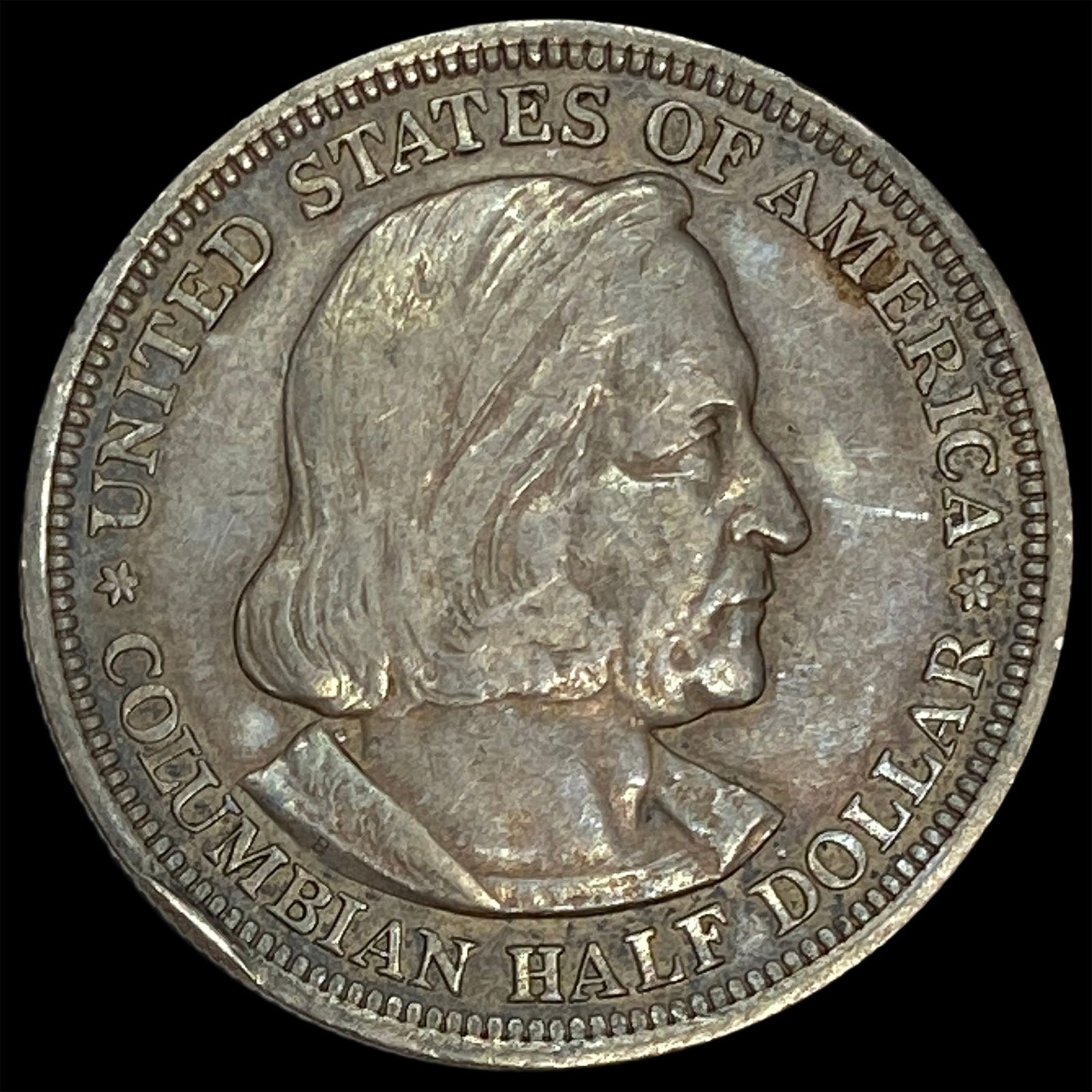 1893 Silver Columbian Half Dollar NICELY CIRCULATED (1 of 2)