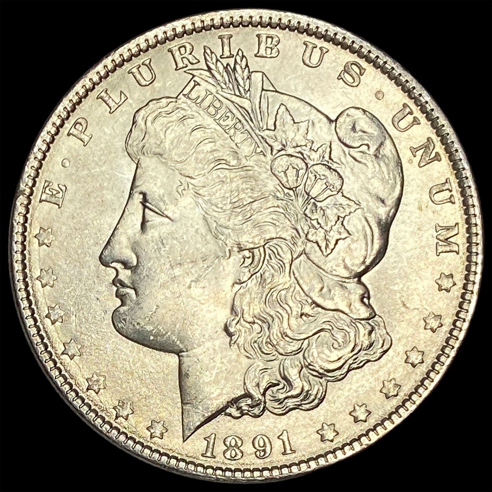 1891 Silver Morgan Dollar UNCIRCULATED: 1891 Silver Morgan Dollar UNCIRCULATED