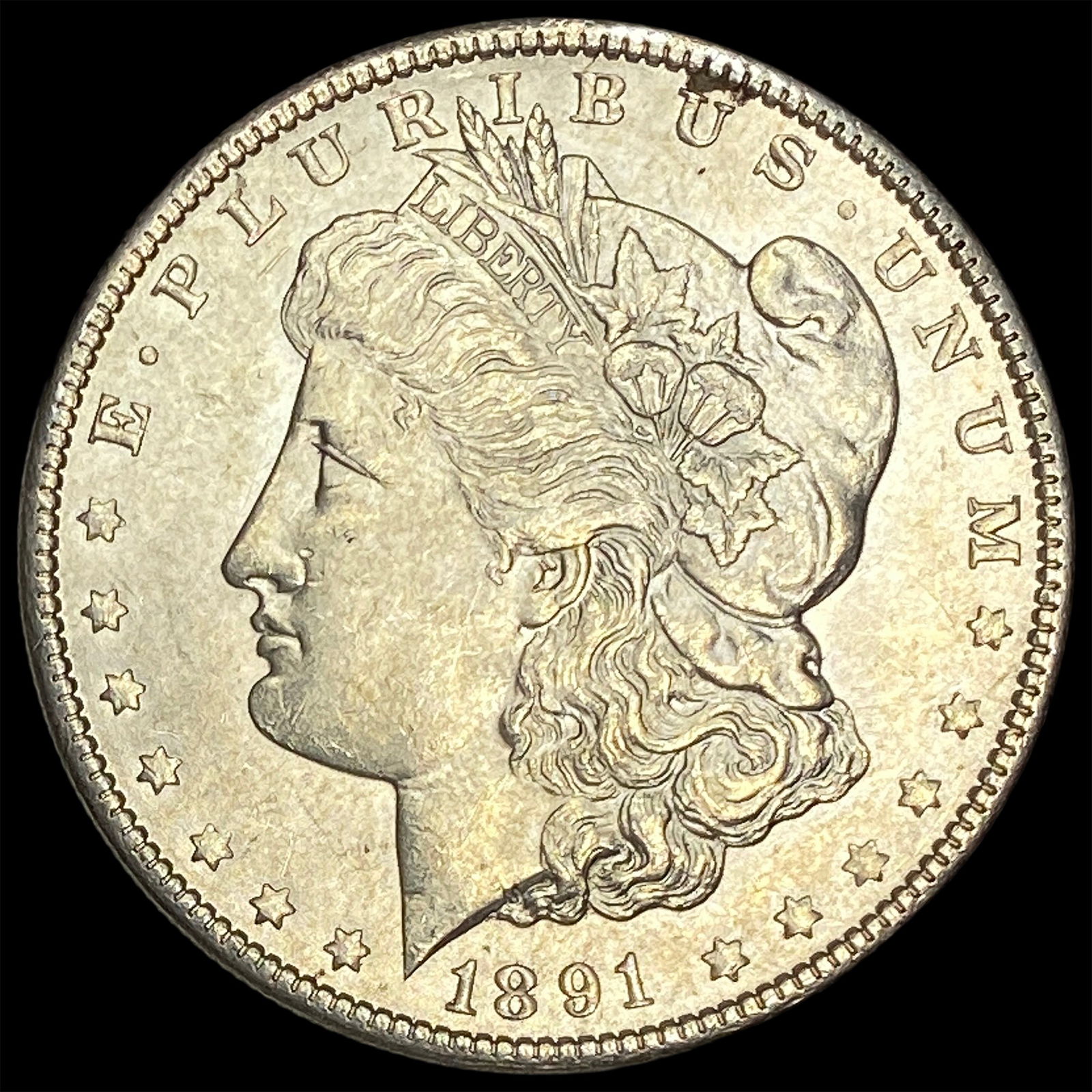 1891-S Silver Morgan Dollar UNCIRCULATED: 1891-S Silver Morgan Dollar UNCIRCULATED