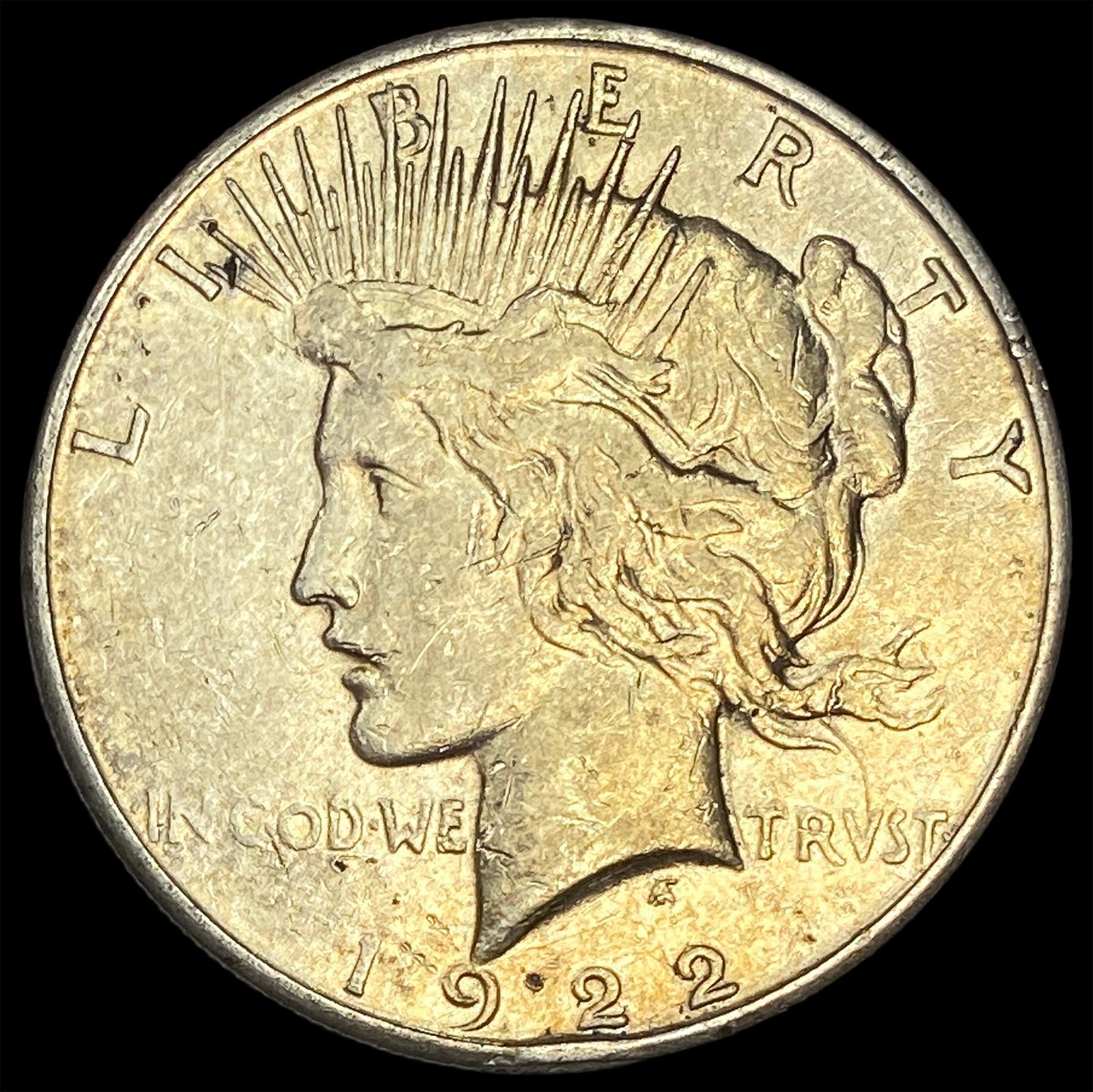 1922-S Silver Peace Dollar HIGH GRADE (1 of 2)