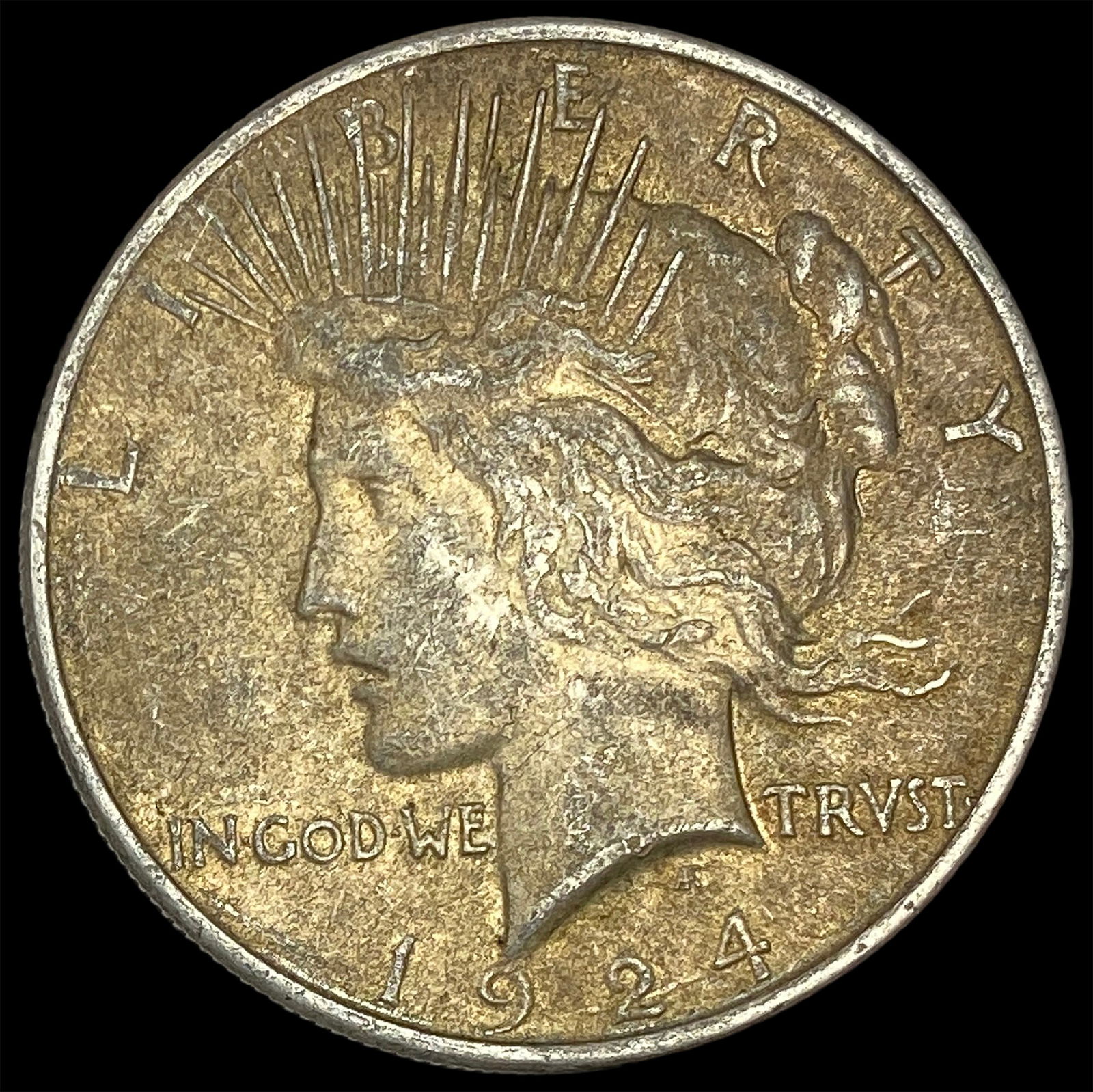 1924 Silver Peace Dollar HIGH GRADE (1 of 2)
