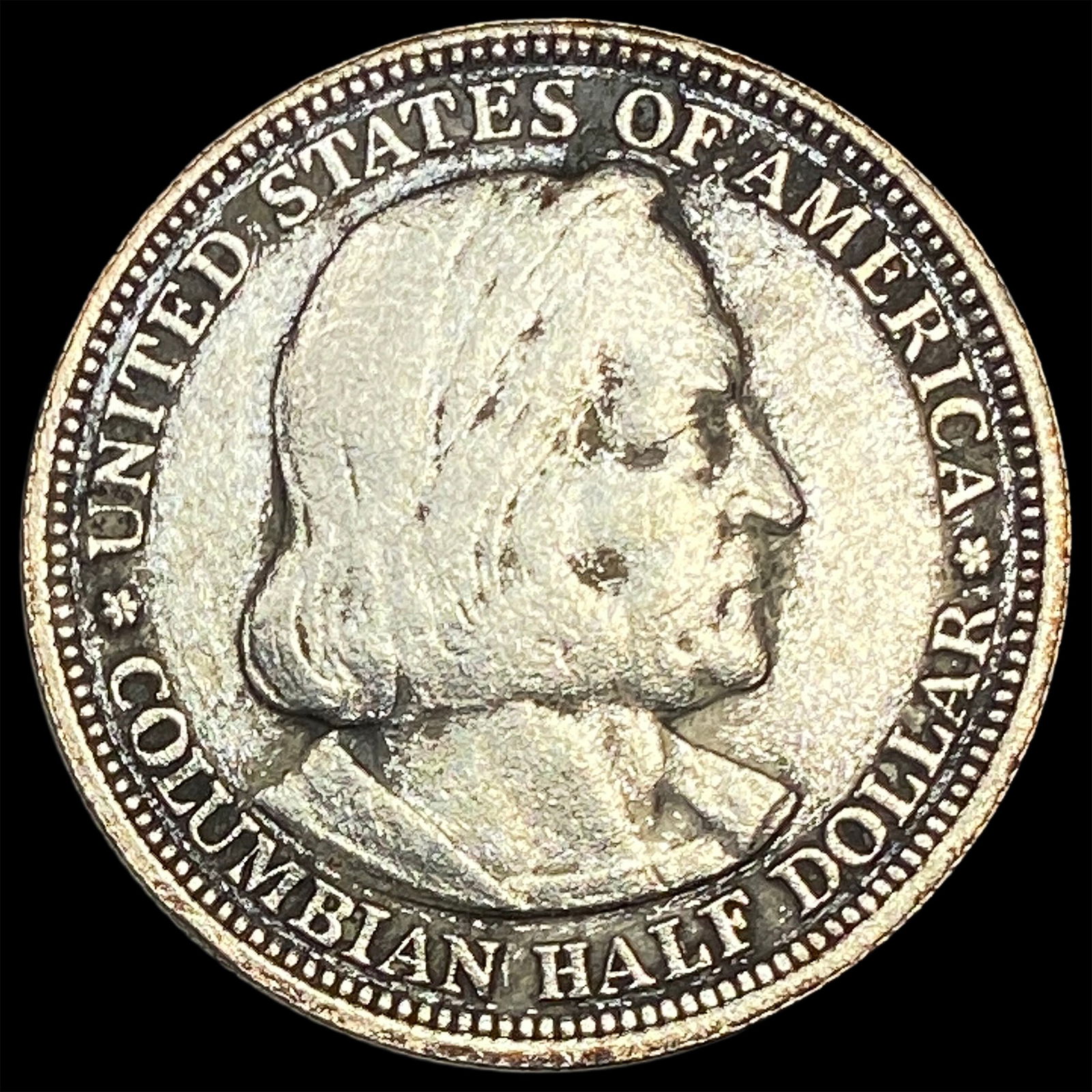 1893 Silver Columbian Half Dollar NICELY CIRCULATED (1 of 2)