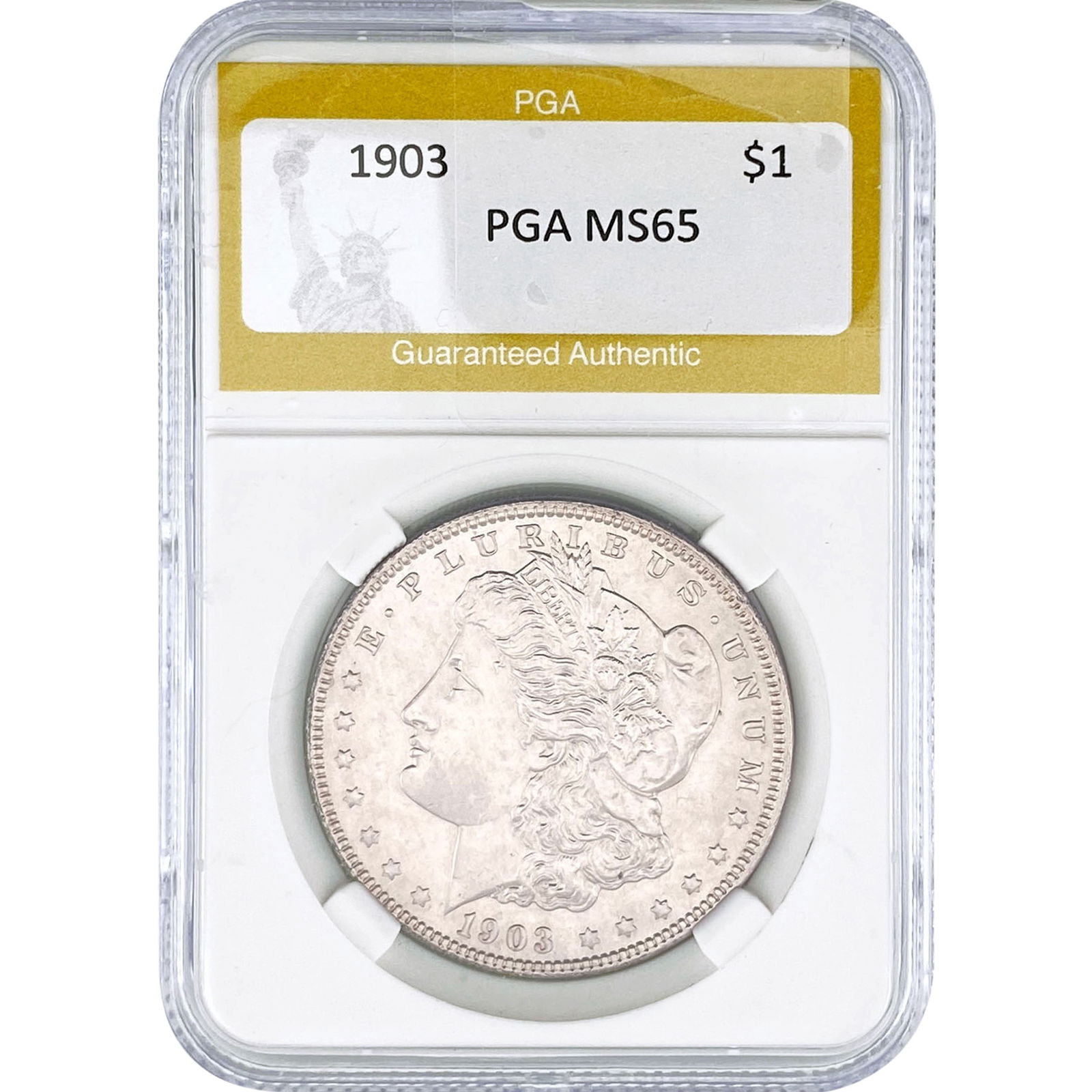 1903 Morgan Silver Dollar PGA MS65: 1903 Morgan Silver Dollar PGA MS65