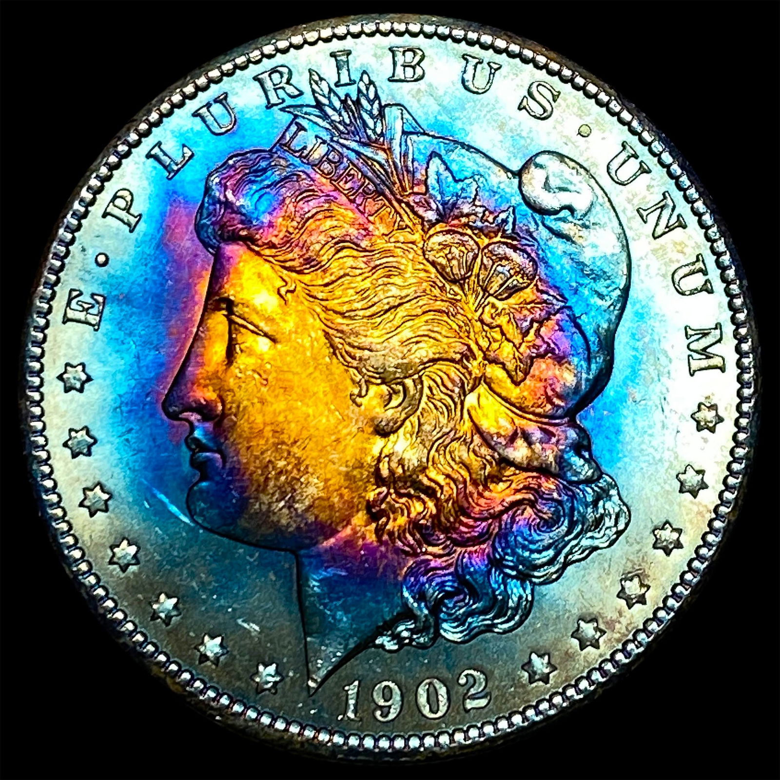 1902 Morgan Silver Dollar GEM BU (1 of 2)