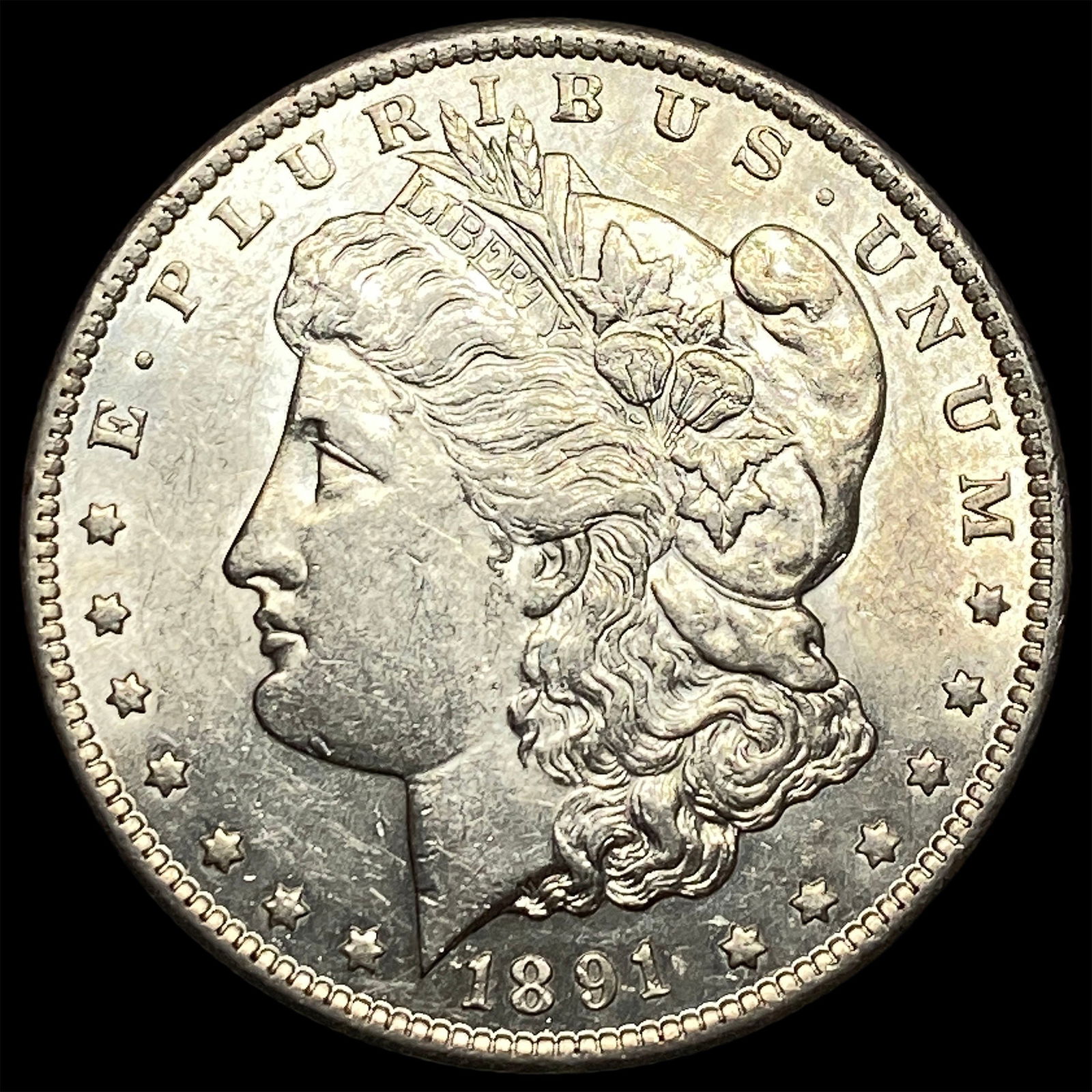 1891-CC Silver Morgan Dollar UNCIRCULATED: 1891-CC Silver Morgan Dollar UNCIRCULATED