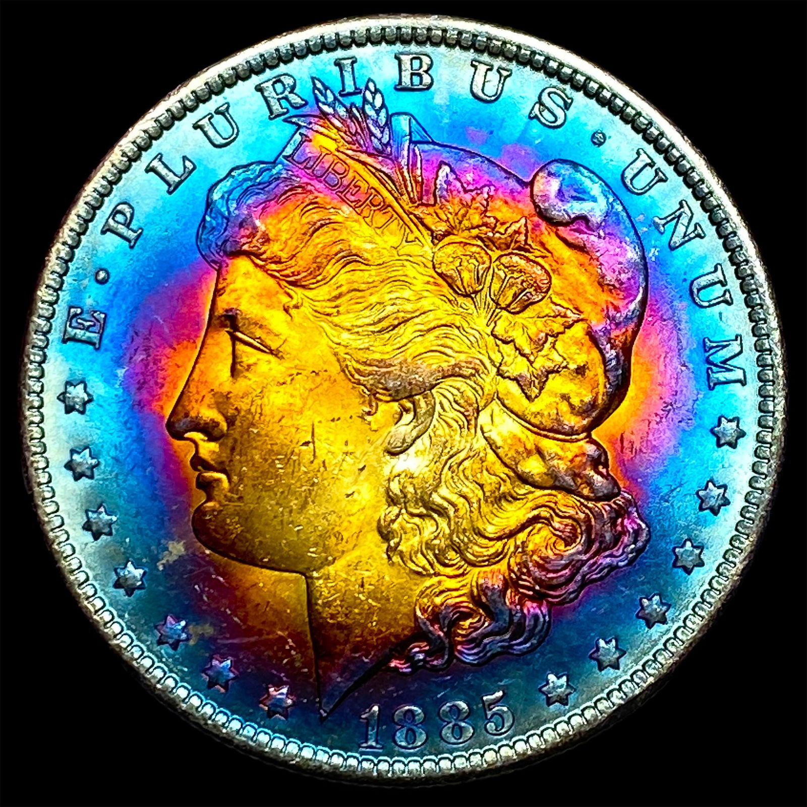 1885 Morgan Silver Dollar GEM BU (1 of 2)