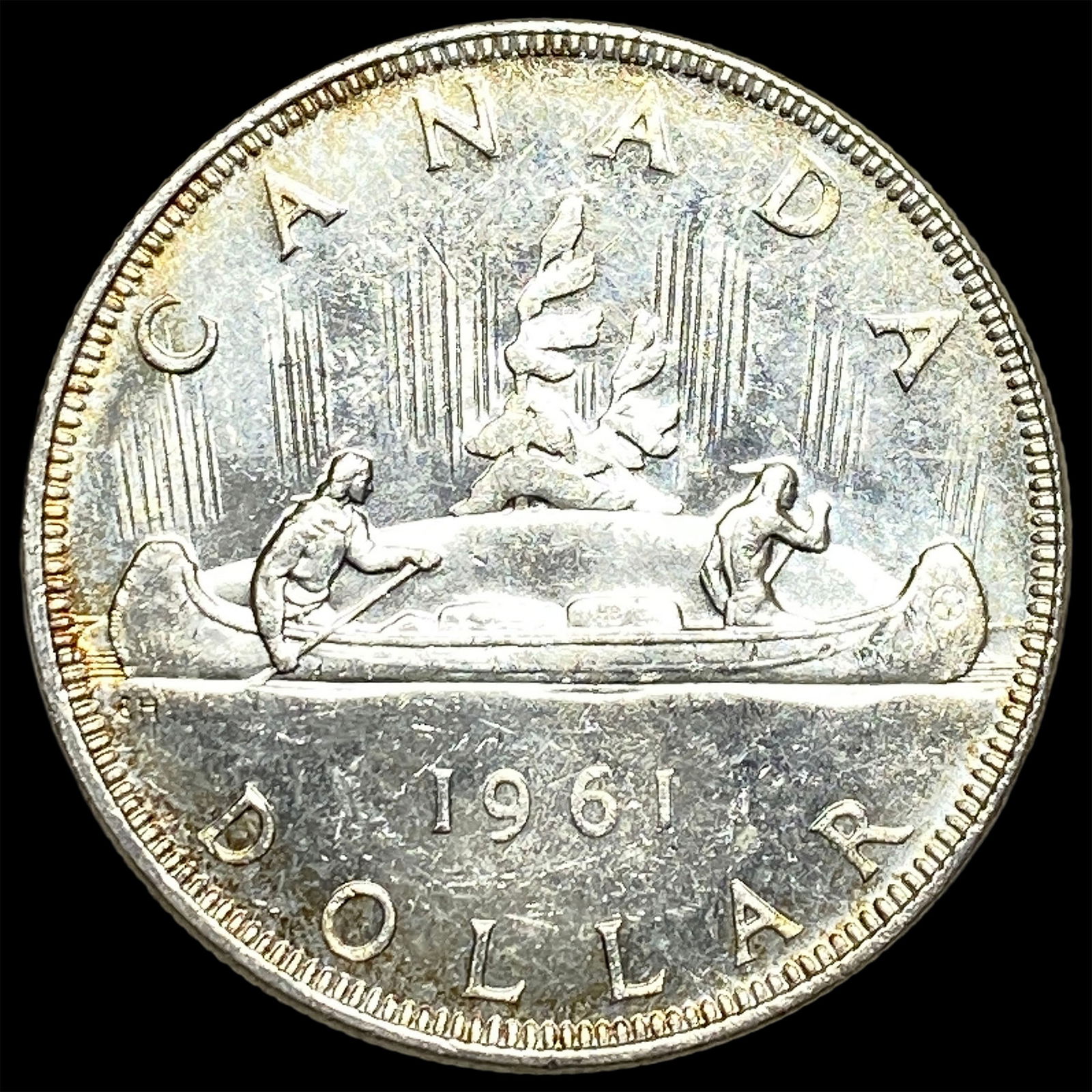1961 Canada Silver Dollar UNCIRCULATED - 2