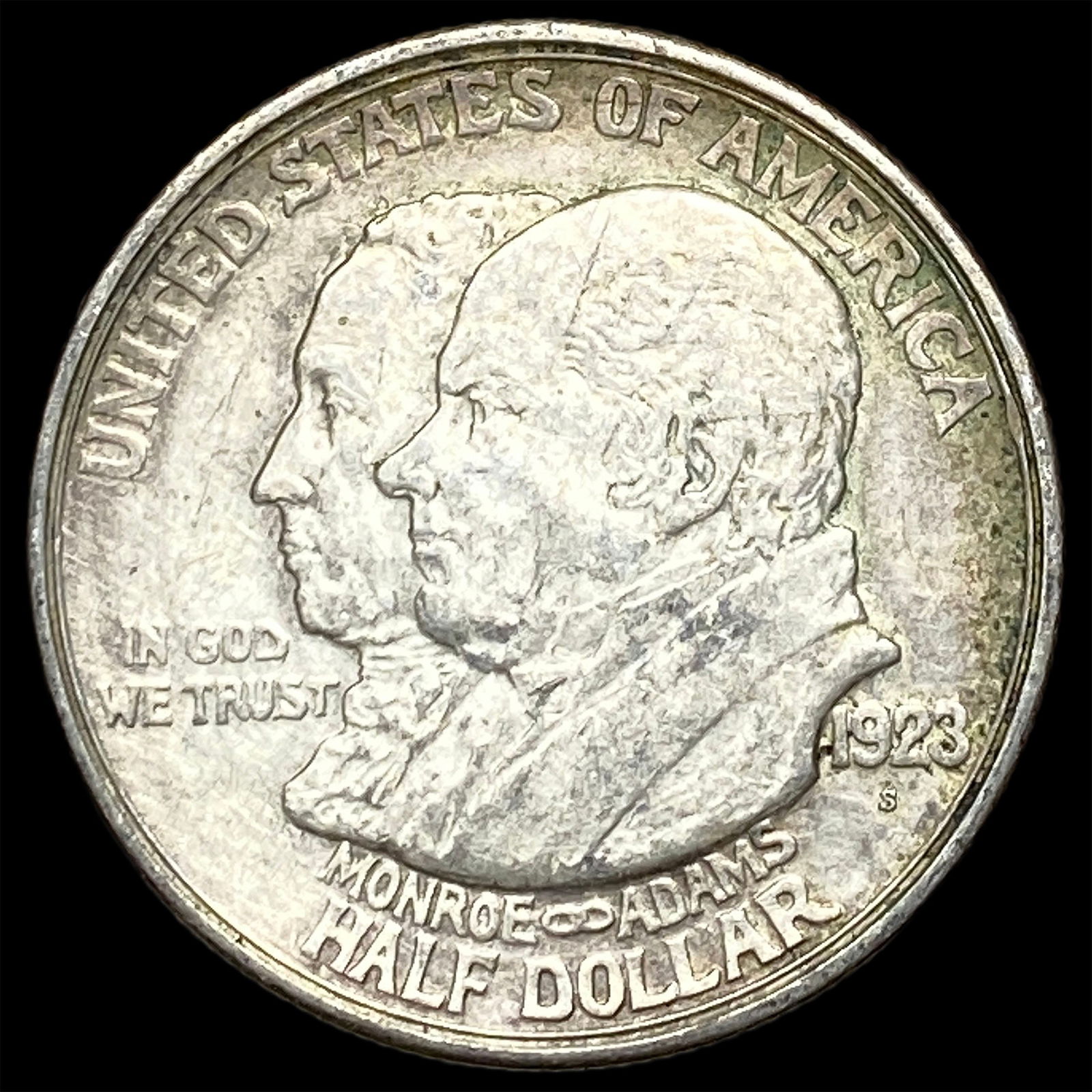 1923-S Monroe Doctrine Centennial Half Dollar CLOSELY UNCIRCULATED (1 of 2)