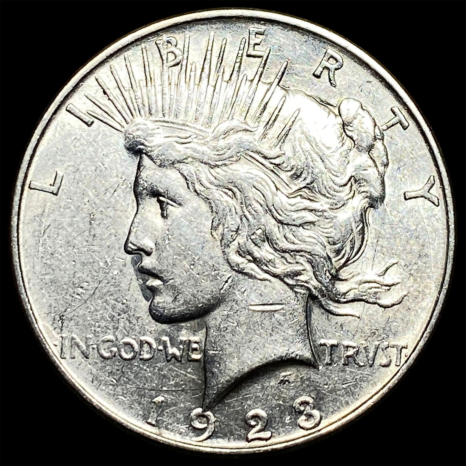 1923 Silver Peace Dollar UNCIRCULATED: 1923 Silver Peace Dollar UNCIRCULATED