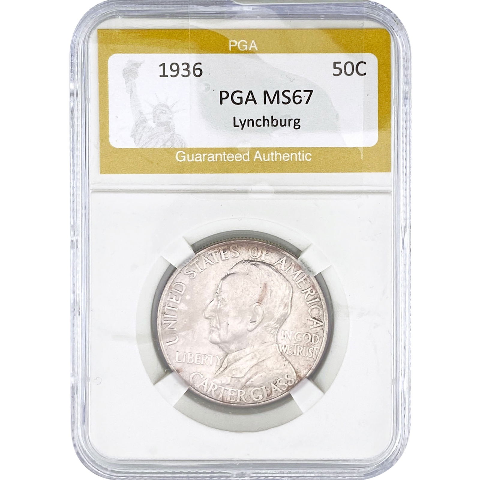 1936 Lynchburg Half Dollar PGA MS67 (1 of 2)
