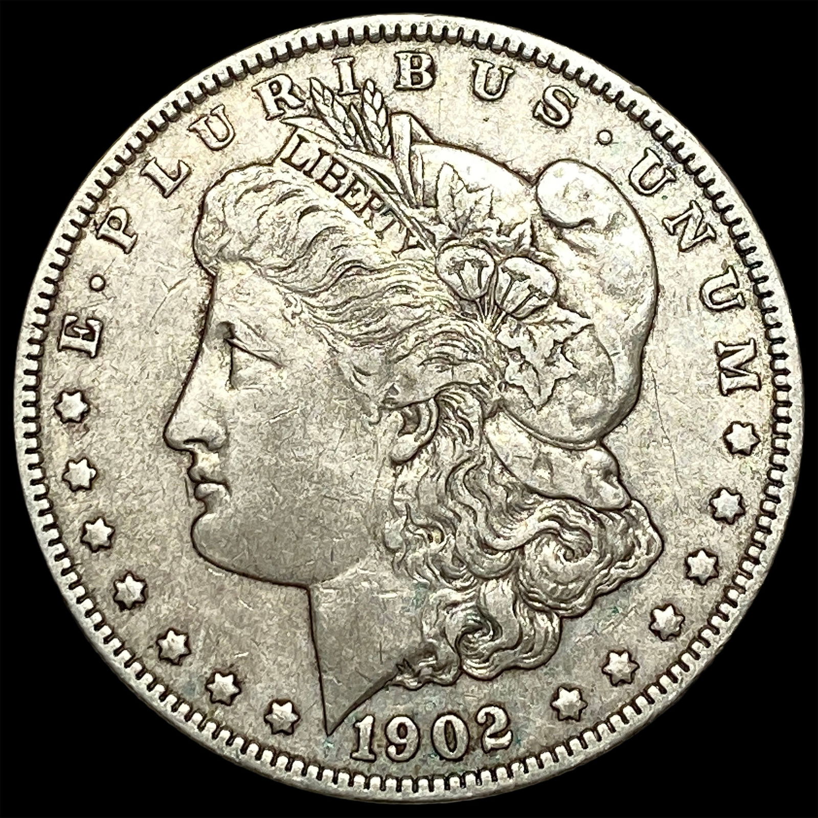 1902 Morgan Silver Dollar NEARLY UNCIRCULATED (1 of 2)