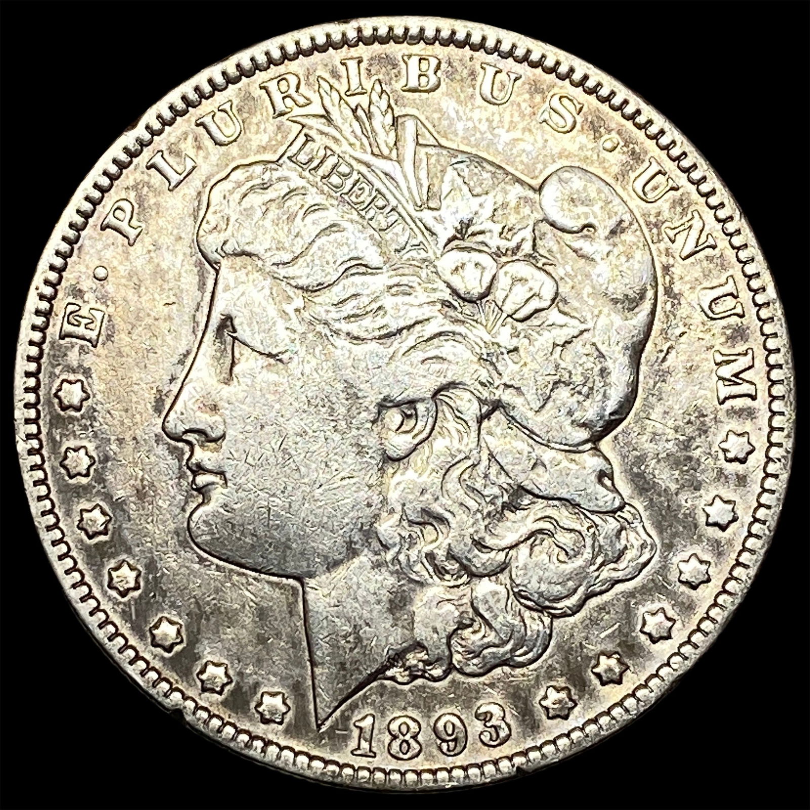 1893-O Silver Morgan Dollar HIGH GRADE (1 of 2)
