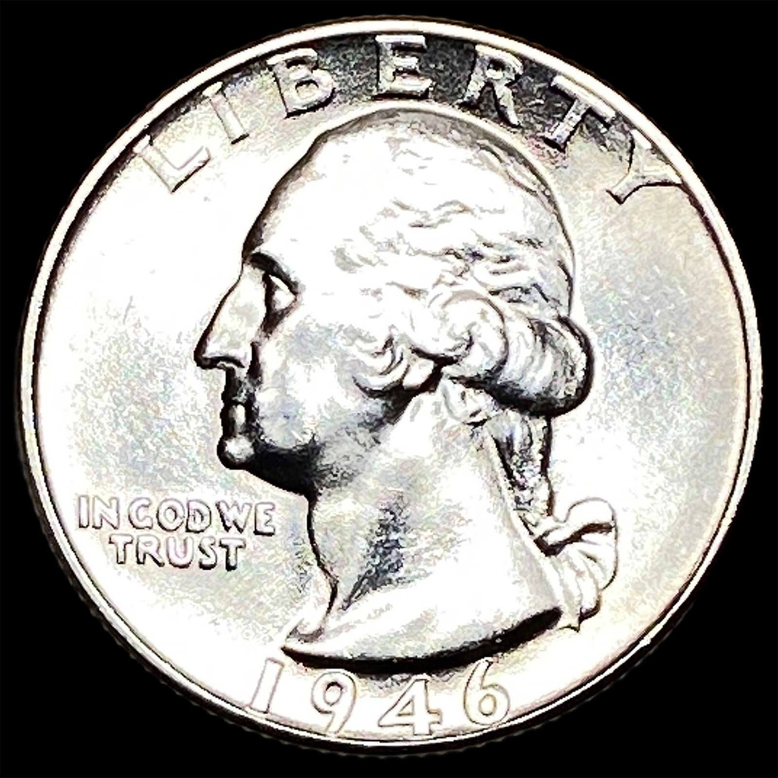 1946 Silver Washington Quarter UNCIRCULATED (1 of 2)