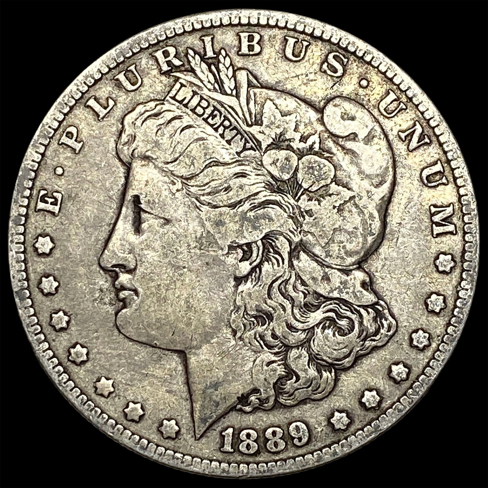 1889-O Silver Morgan Dollar NEARLY UNCIRCULATED (1 of 2)