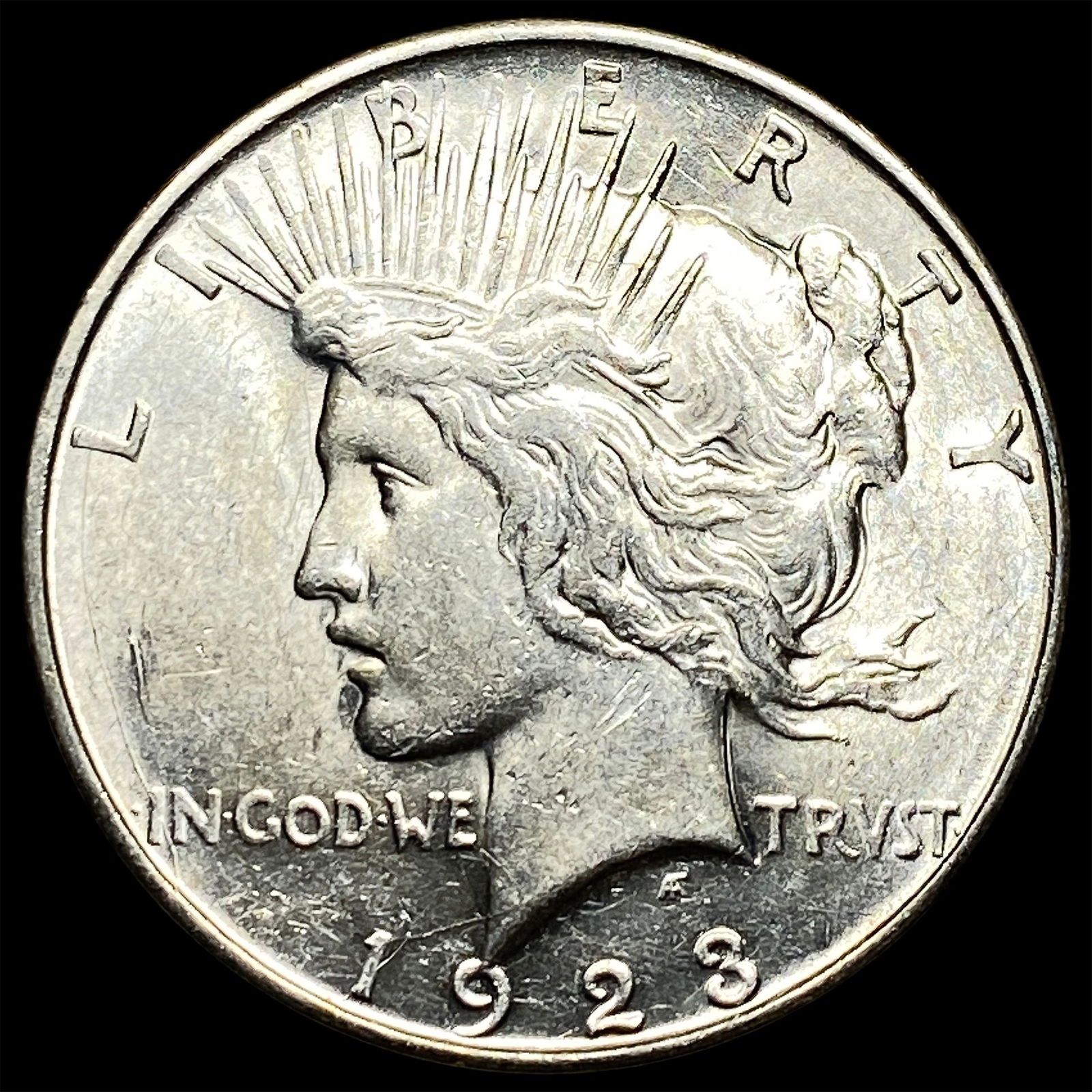 1923-S Silver Peace Dollar UNCIRCULATED: 1923-S Silver Peace Dollar UNCIRCULATED
