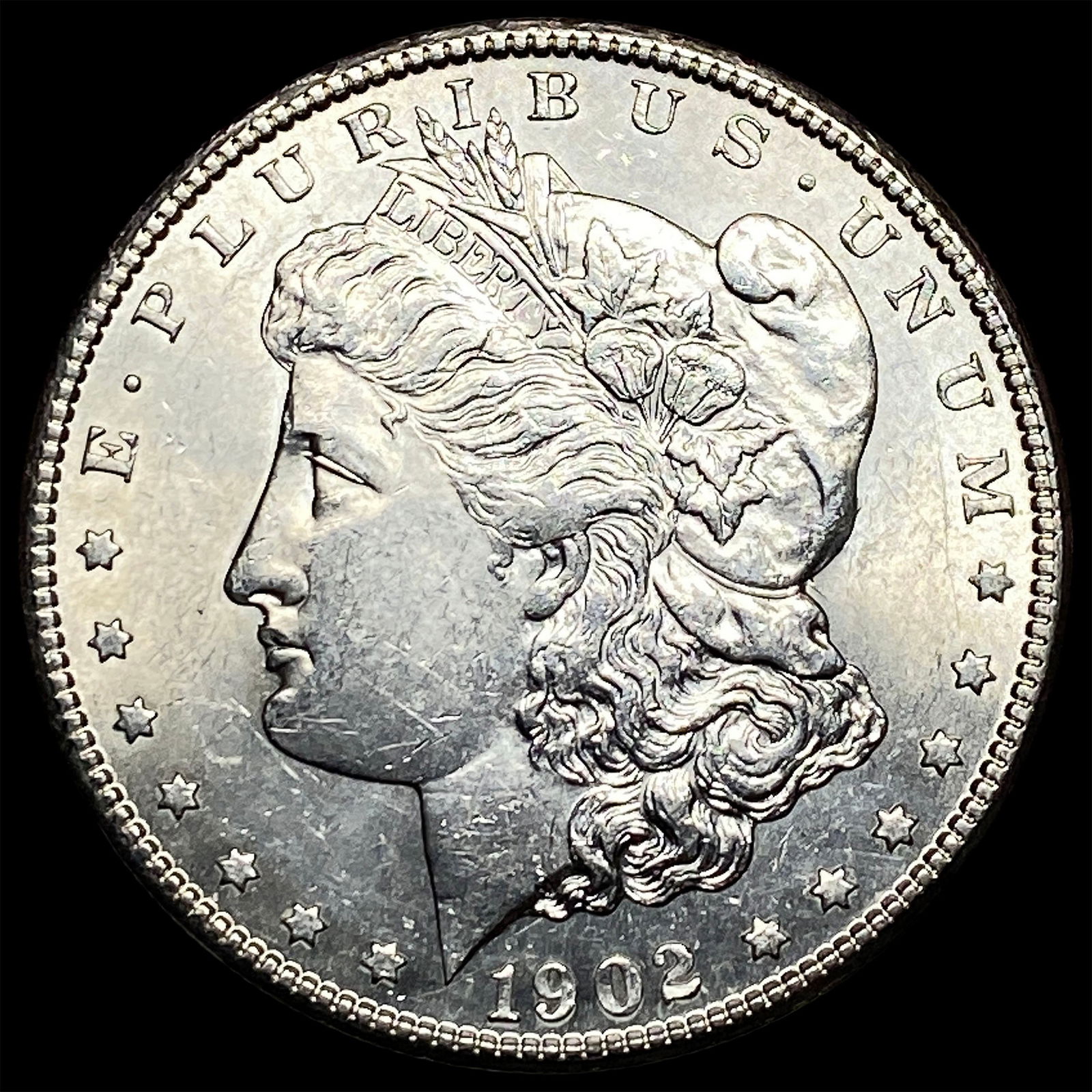 1902 Morgan Silver Dollar UNCIRCULATED: 1902 Morgan Silver Dollar UNCIRCULATED