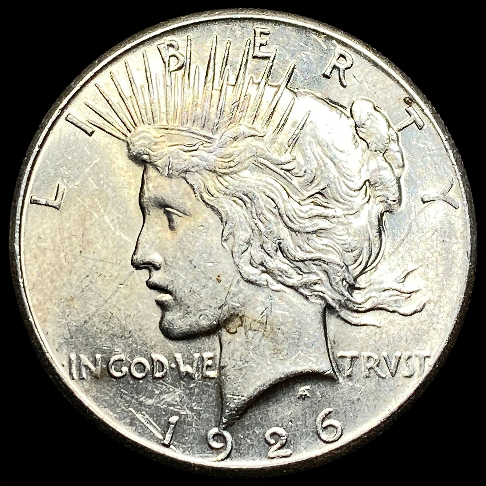 1926 Silver Peace Dollar CLOSELY UNCIRCULATED: 1926 Silver Peace Dollar CLOSELY UNCIRCULATED