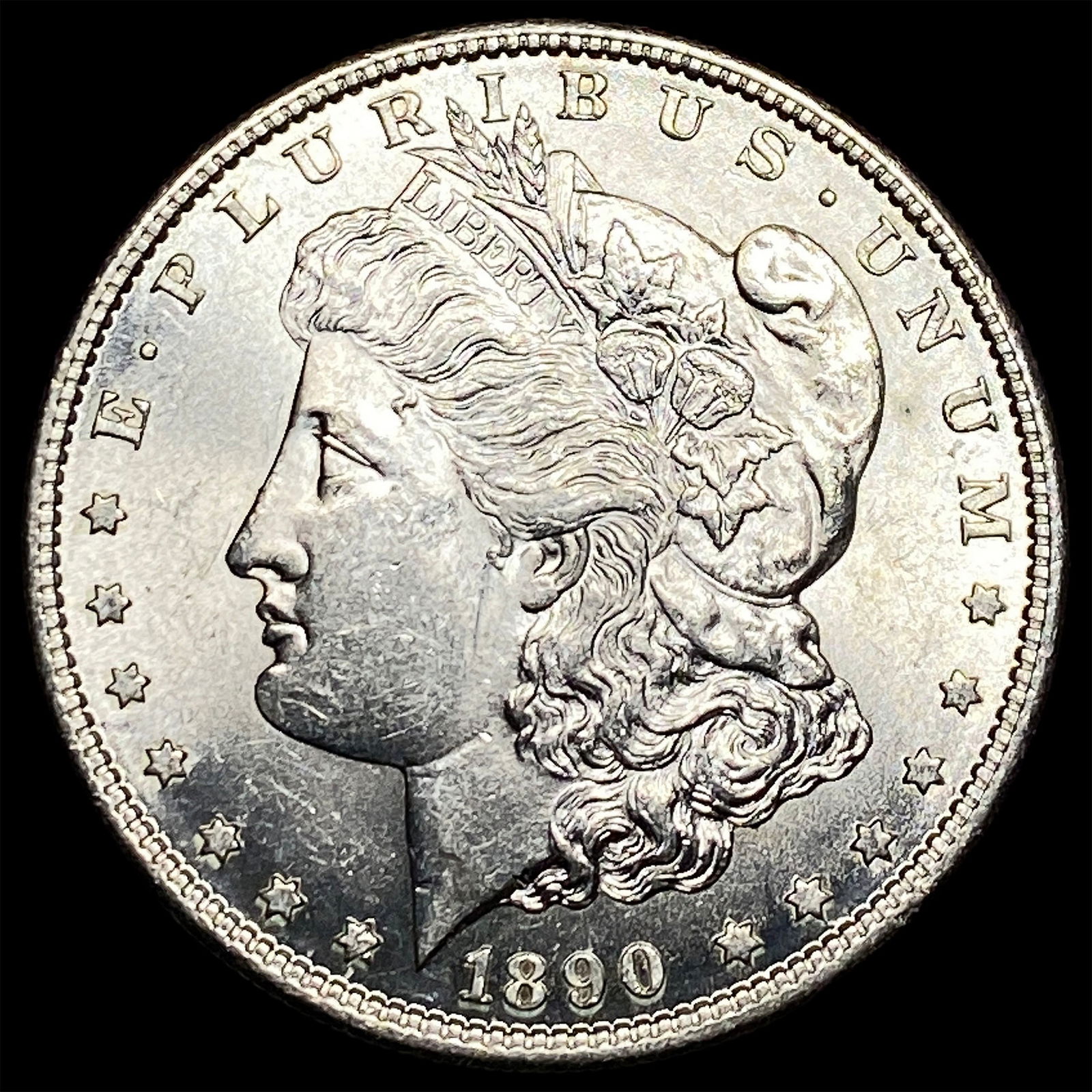 1890-S Silver Morgan Dollar UNCIRCULATED: 1890-S Silver Morgan Dollar UNCIRCULATED