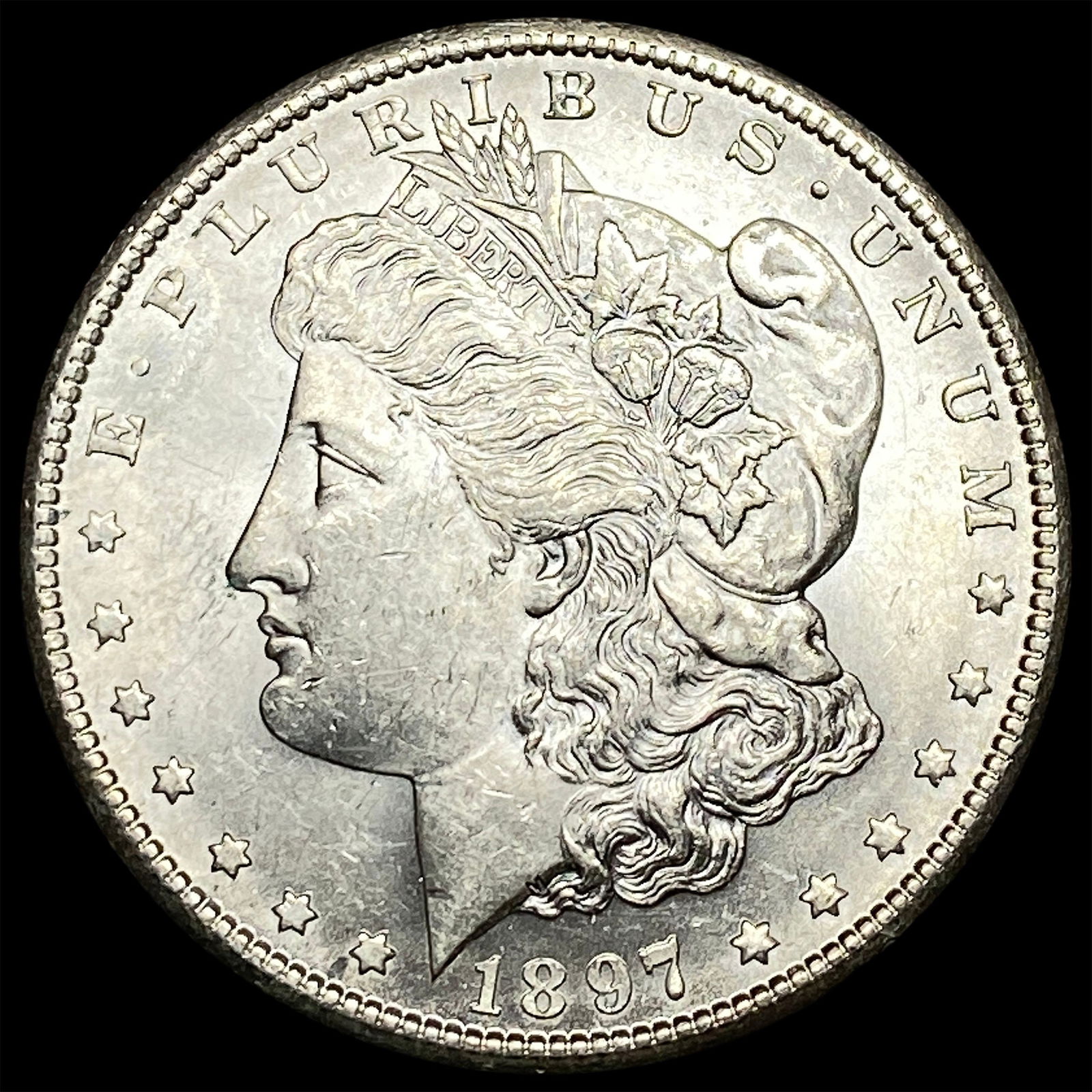 1897-S Silver Morgan Dollar UNCIRCULATED: 1897-S Silver Morgan Dollar UNCIRCULATED