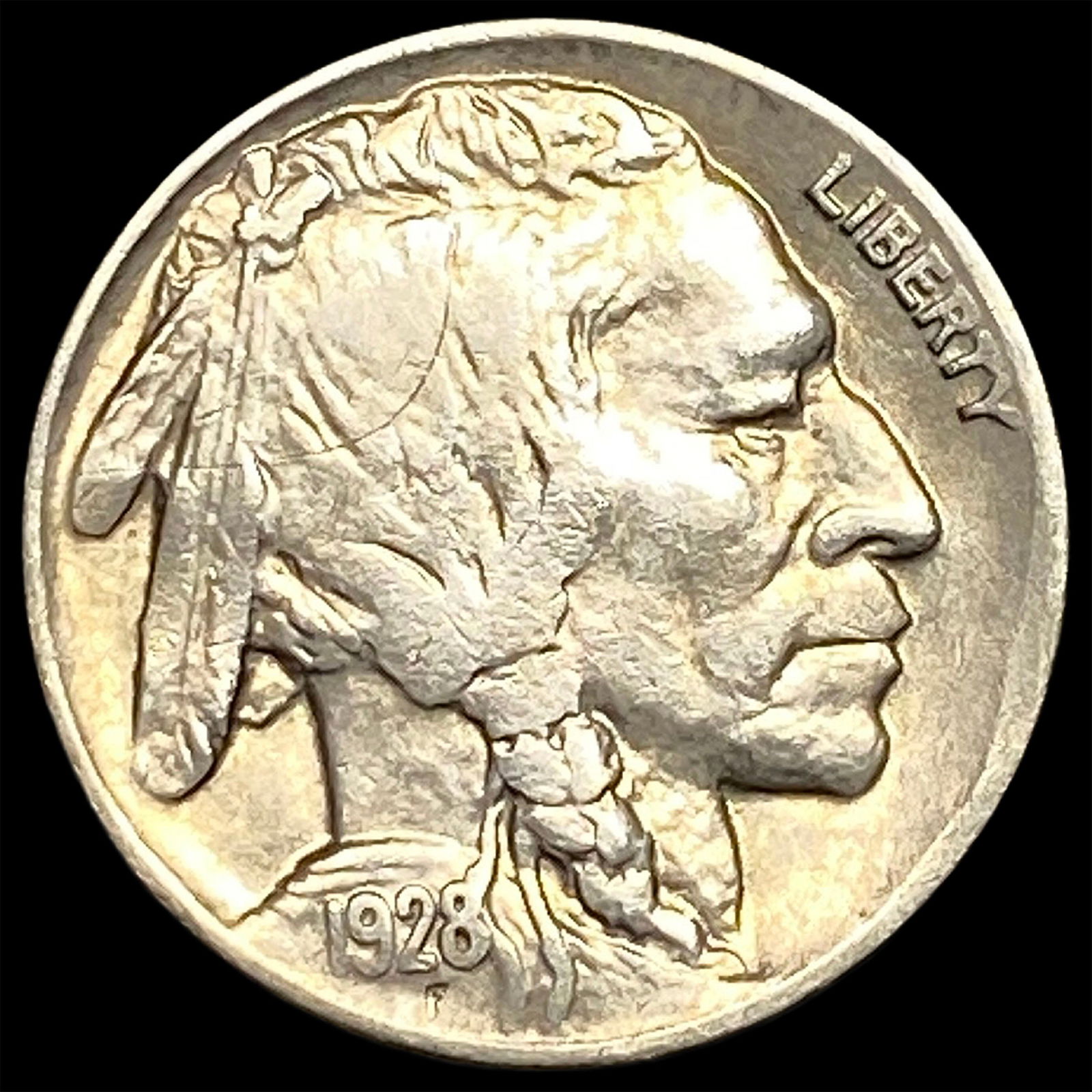 1928-D Buffalo Nickel CLOSELY UNCIRCULATED (1 of 2)