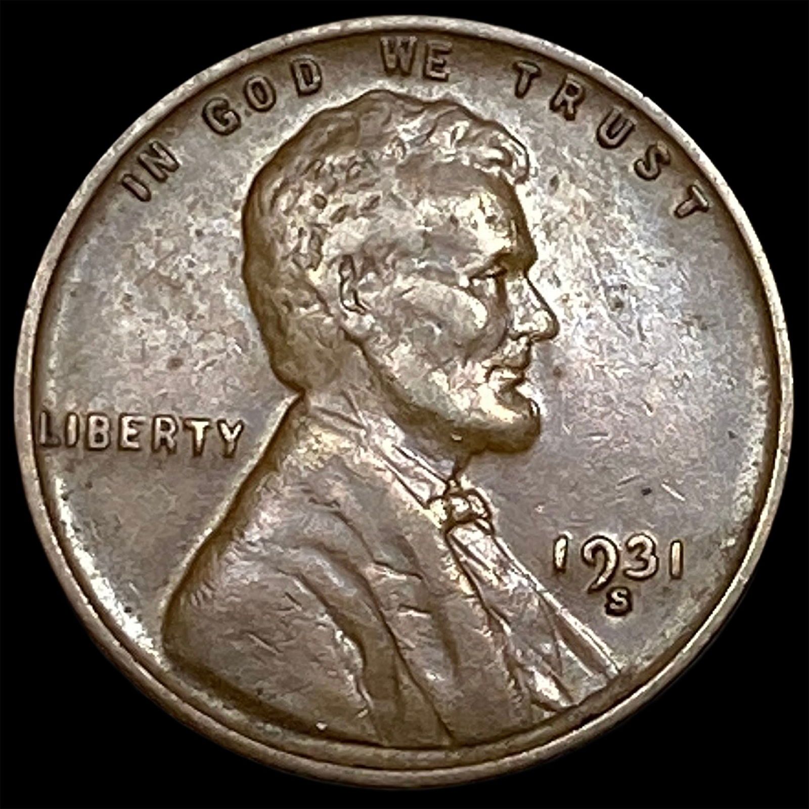 1931-S Lincoln Wheat Cent NEARLY UNCIRCULATED (1 of 2)